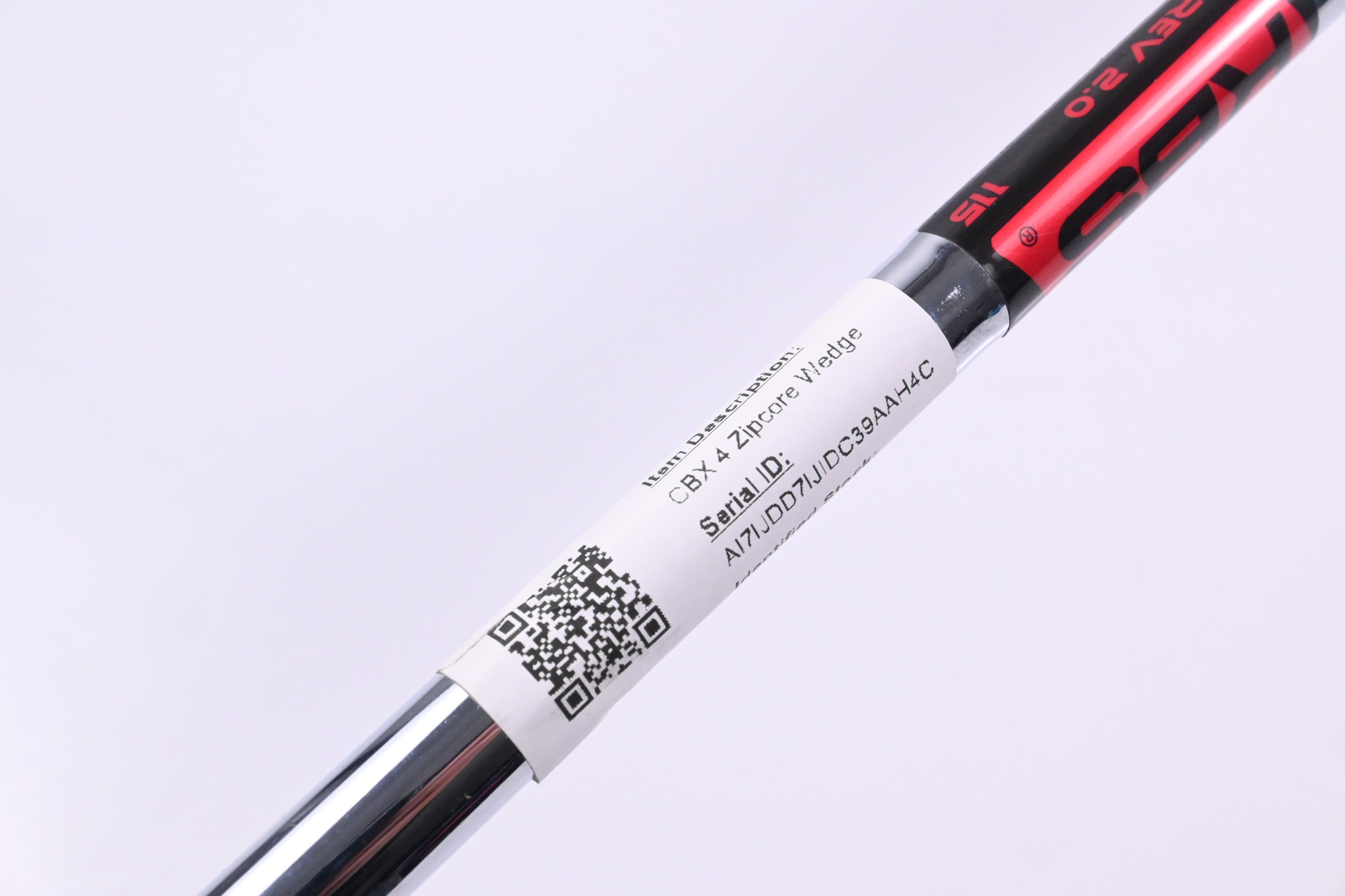 Cleveland CBX 4 Zipcore Lob Wedge / 58 Degree / Wedge Flex KBS HI-REV 2.0 115
