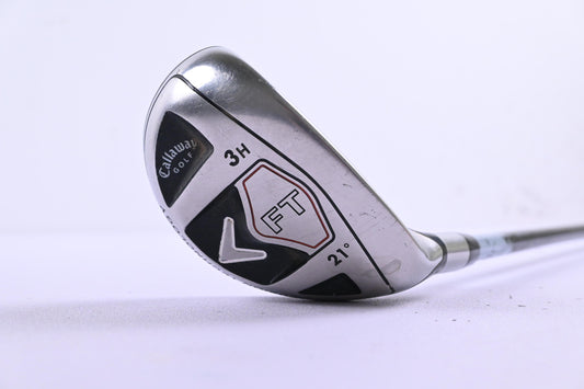 Callaway FT #3 Hybrid / 21 Degree / Regular Flex Fujikura M Fit-On Shaft