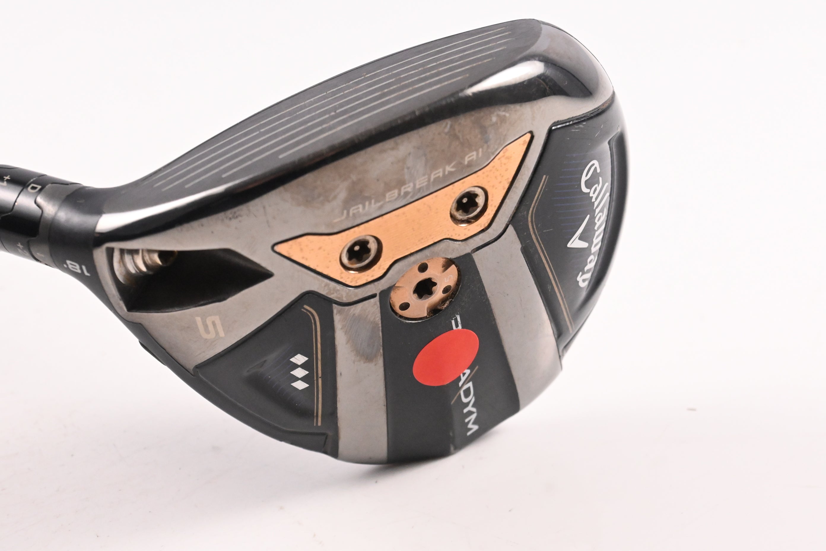 Left Hand Callaway Paradym Triple Diamond #5 Wood / 18 Degree / Stiff Flex