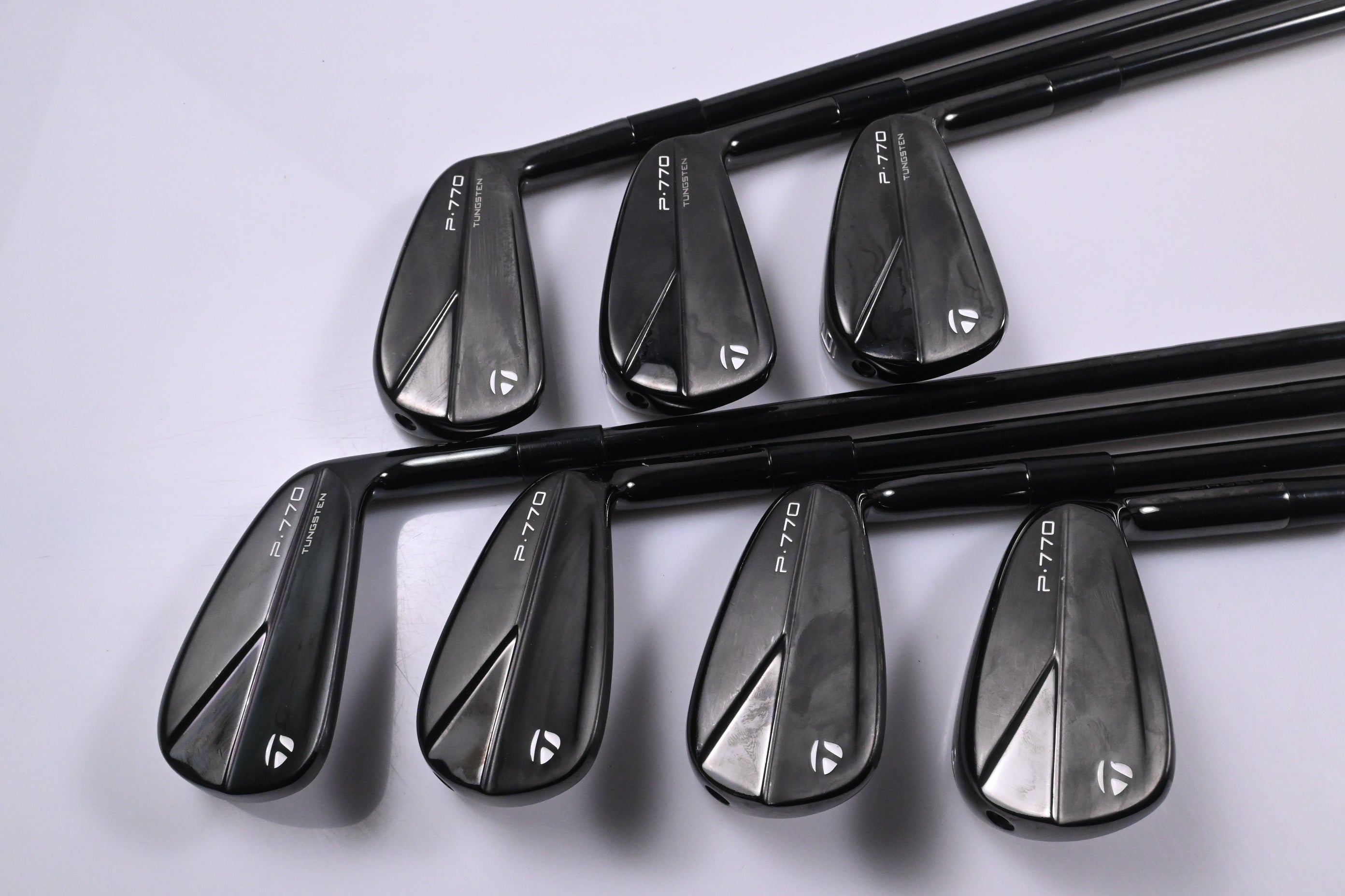 Taylormade P770 2023 Phantom Black Irons / 4-PW / Stiff Flex KBS Tour Shafts