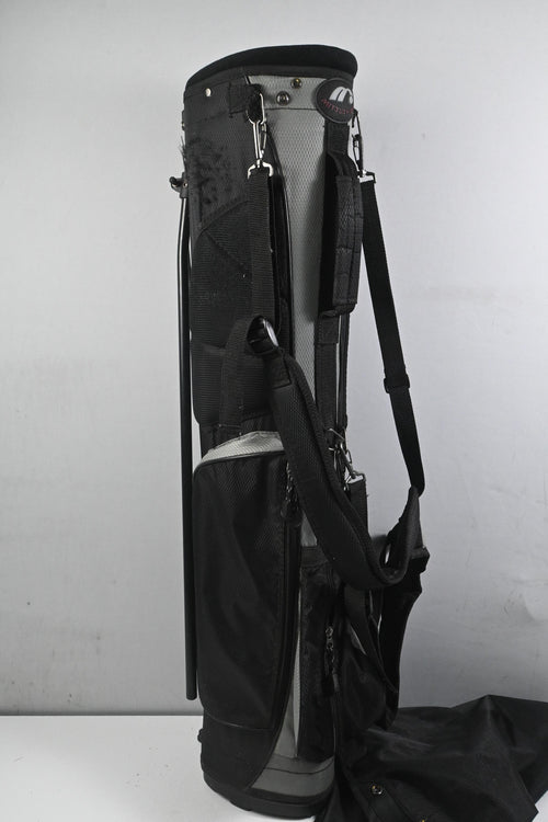 Mitsushiba Stand Bag / 3-Way Divider / Black & Silver
