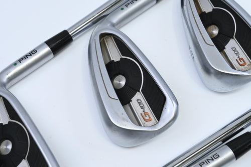 Ping G400 Irons / 6-PW+UW / Green Dot / Regular Flex Ping AWT 2.0 Shaft