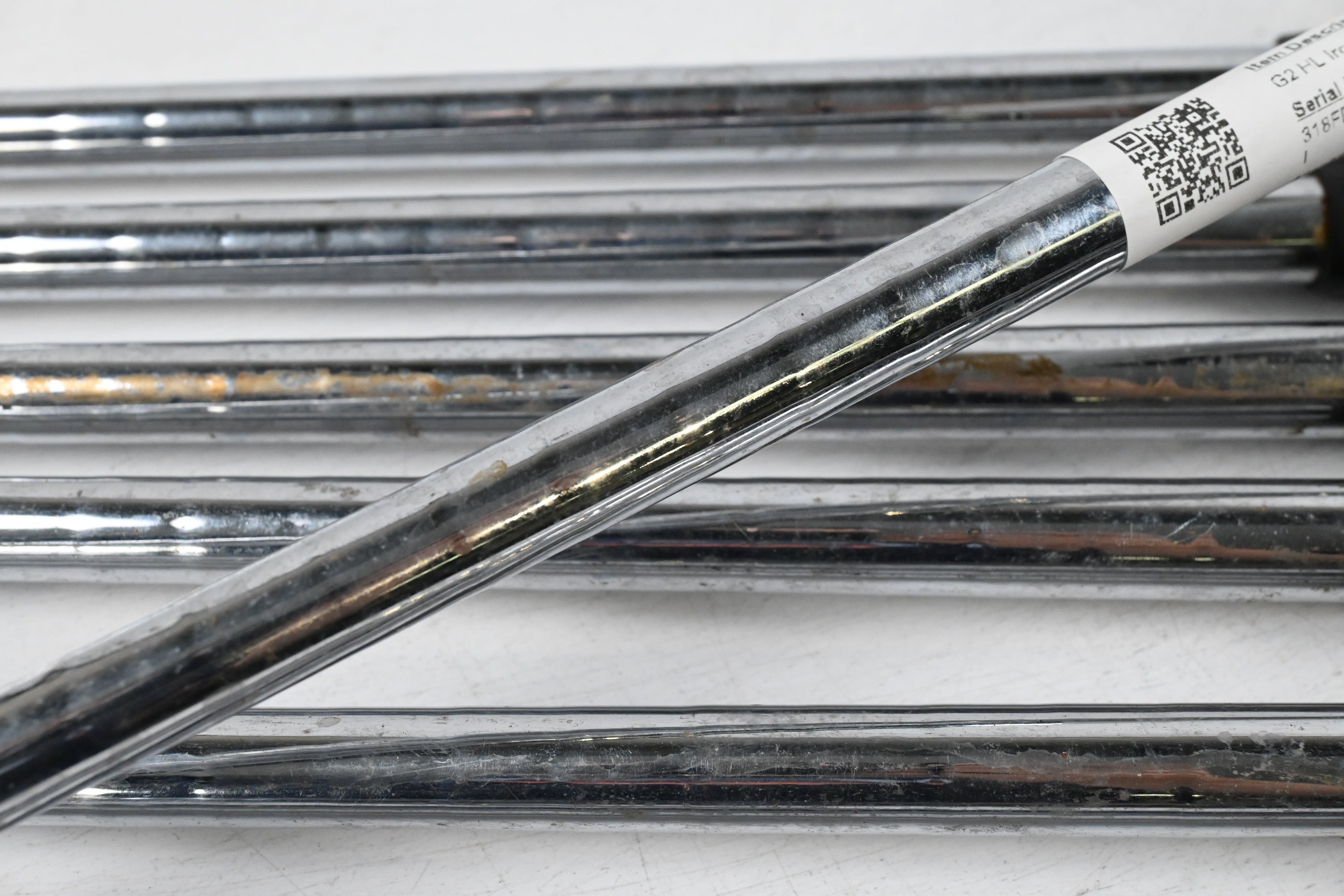 Ping G2 HL Irons / 4-PW+SW / White Dot / Regular Flex Steel Shafts