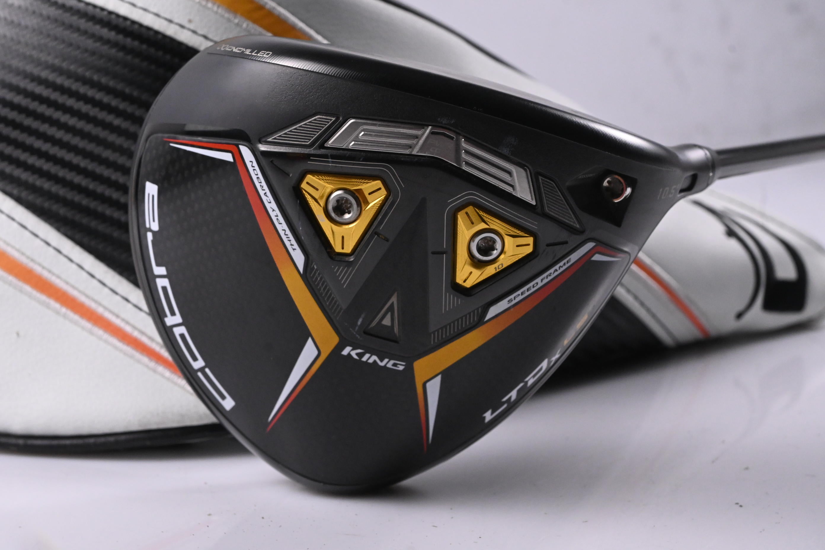 Cobra LTDx Driver / 10.5 Degree / Stiff Flex Tensei AV Raw White 65 Shaft