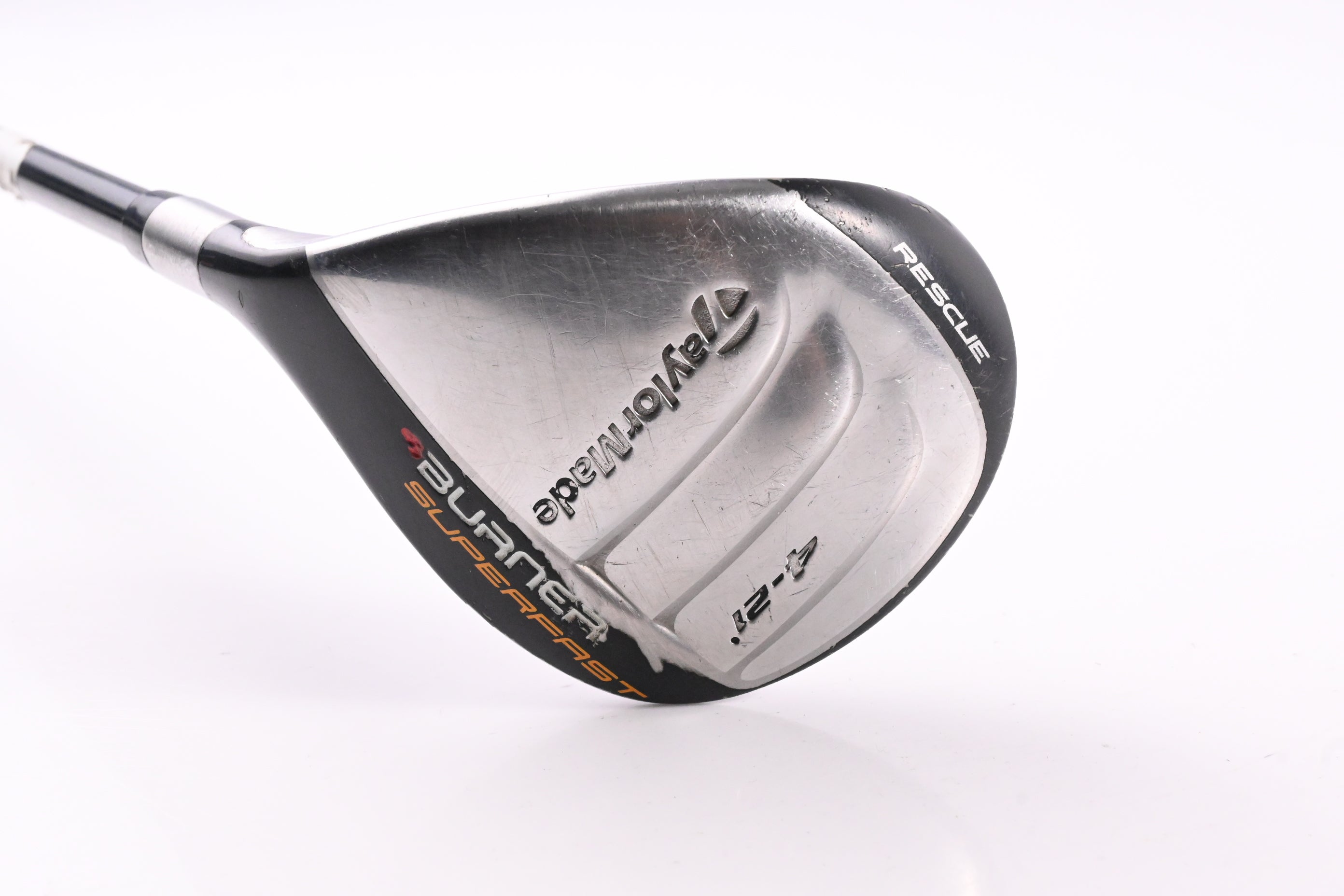 Left Hand Taylormade Burner Superfast #4 Hybrid / 21 Degree / Regular Flex REAX