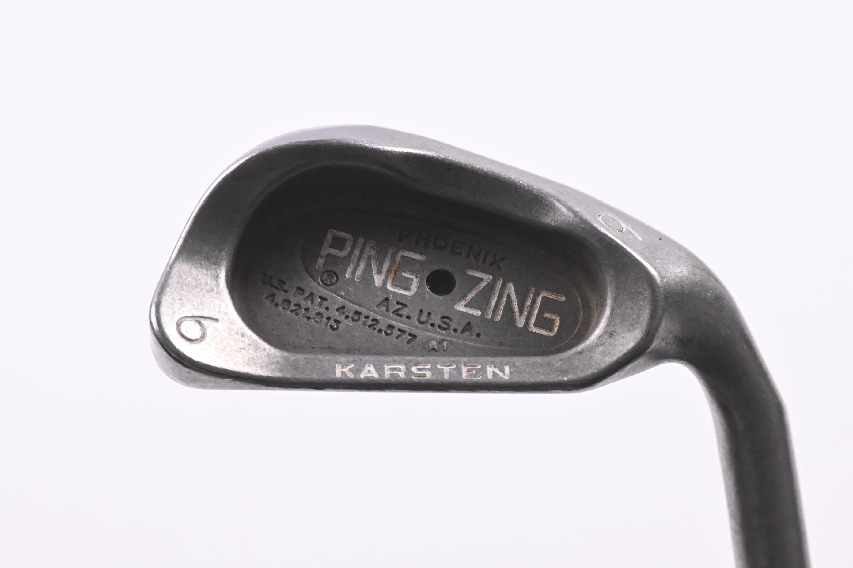Ping Zing #6 Iron / 30.5 Degree / Black Dot / Stiff Flex Ping KT-M Shaft