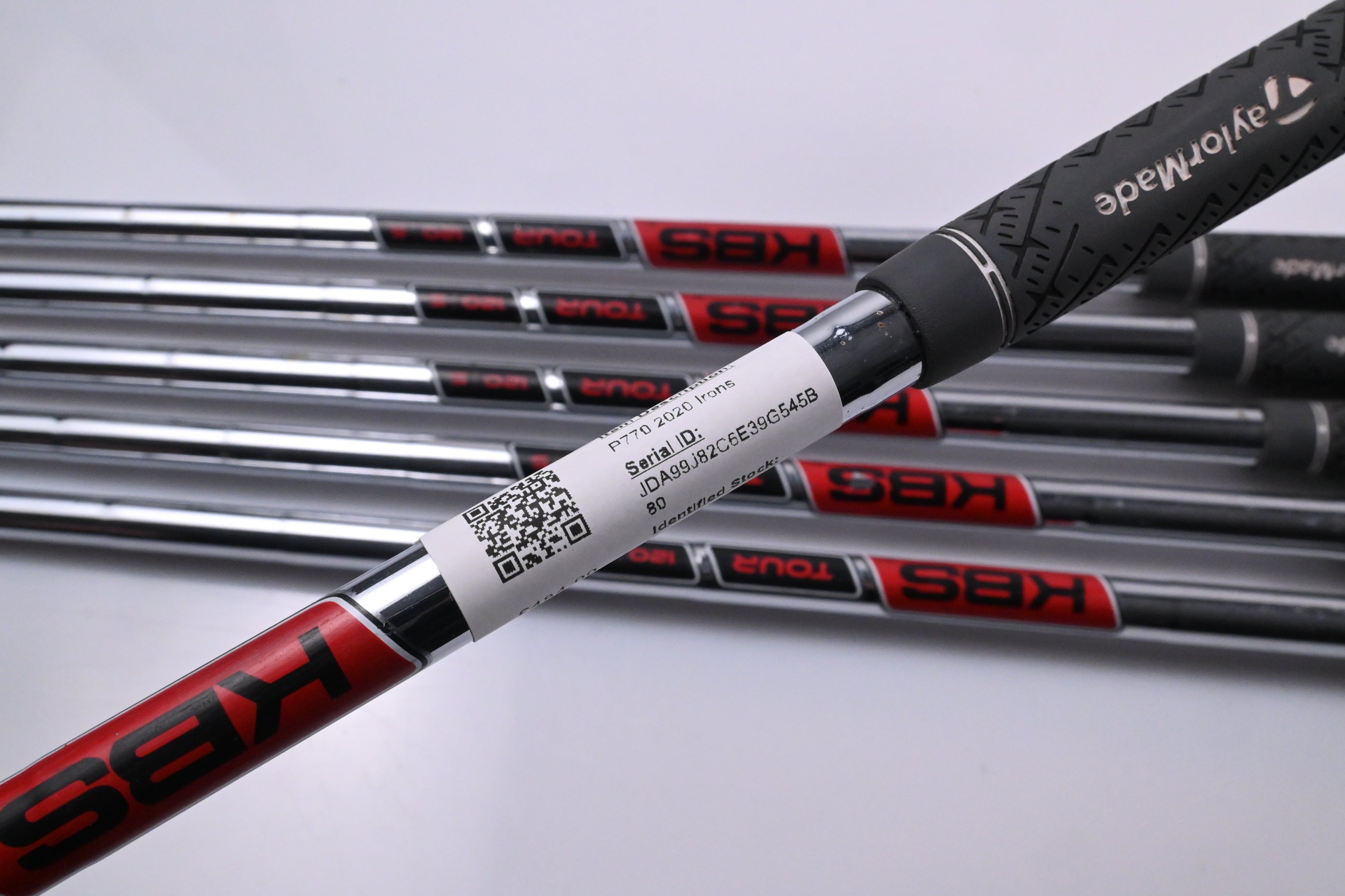 Taylormade P770 2020 Irons / 4-9i / Stiff Flex KBS Tour 120 Shafts