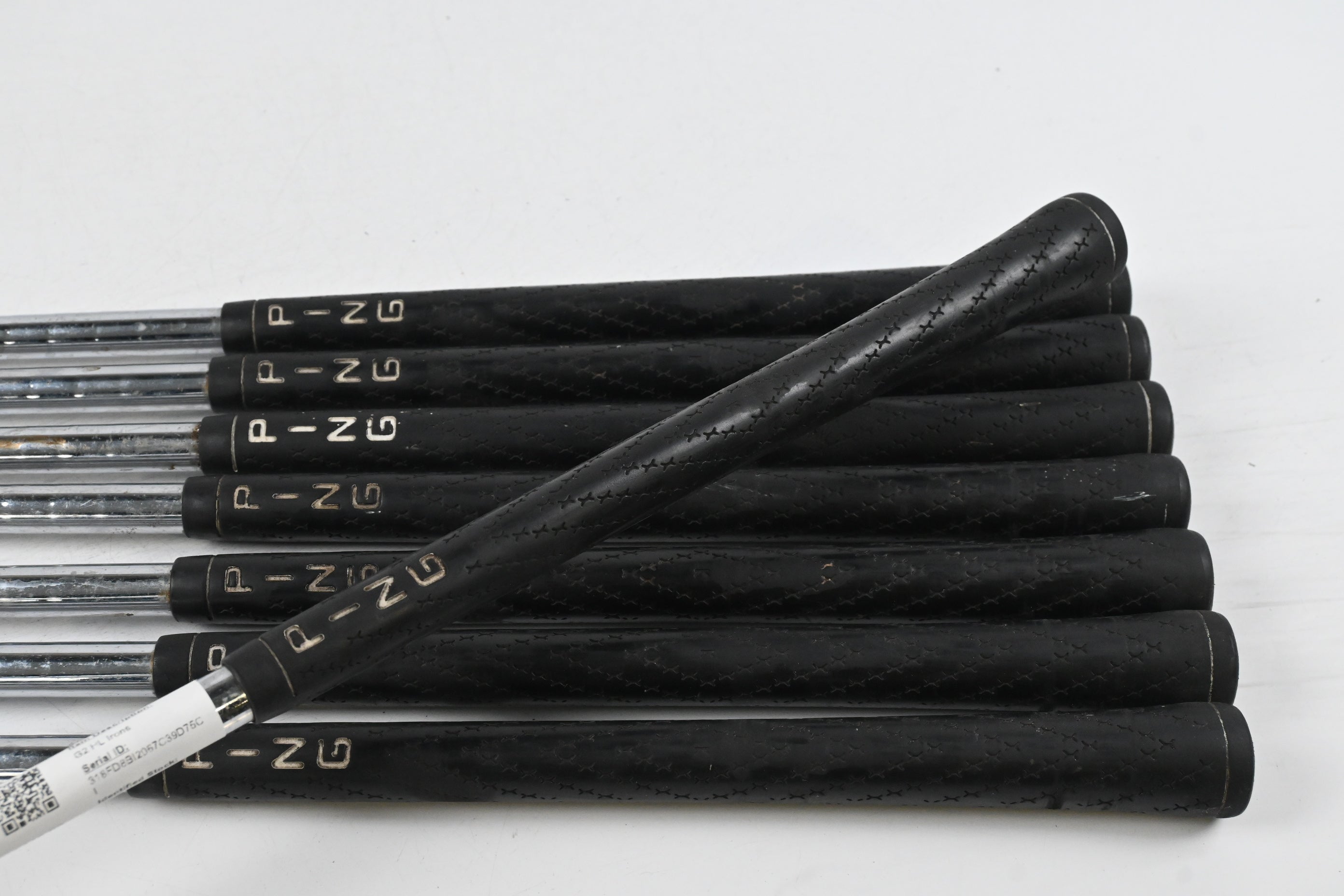 Ping G2 HL Irons / 4-PW+SW / White Dot / Regular Flex Steel Shafts
