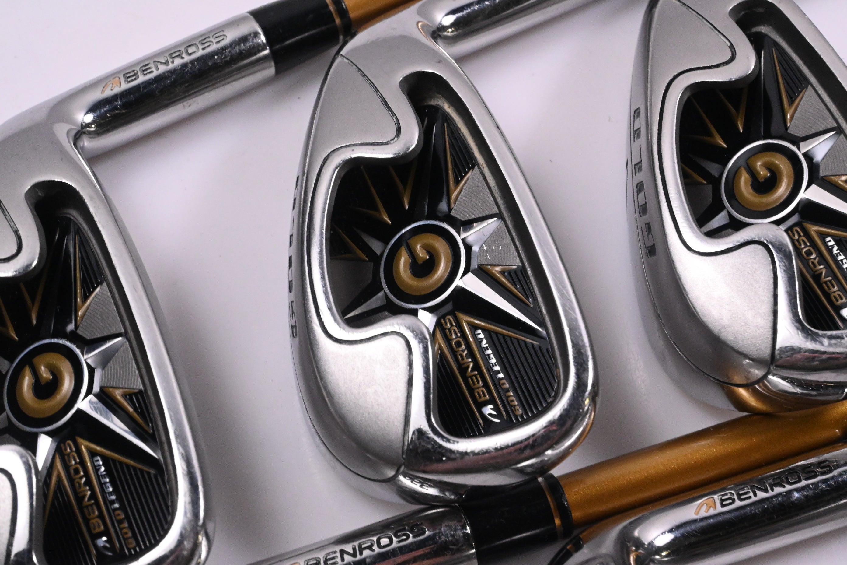 Benross GOLD Legend Irons / 5-PW / Senior Flex Aldila Gold Shafts