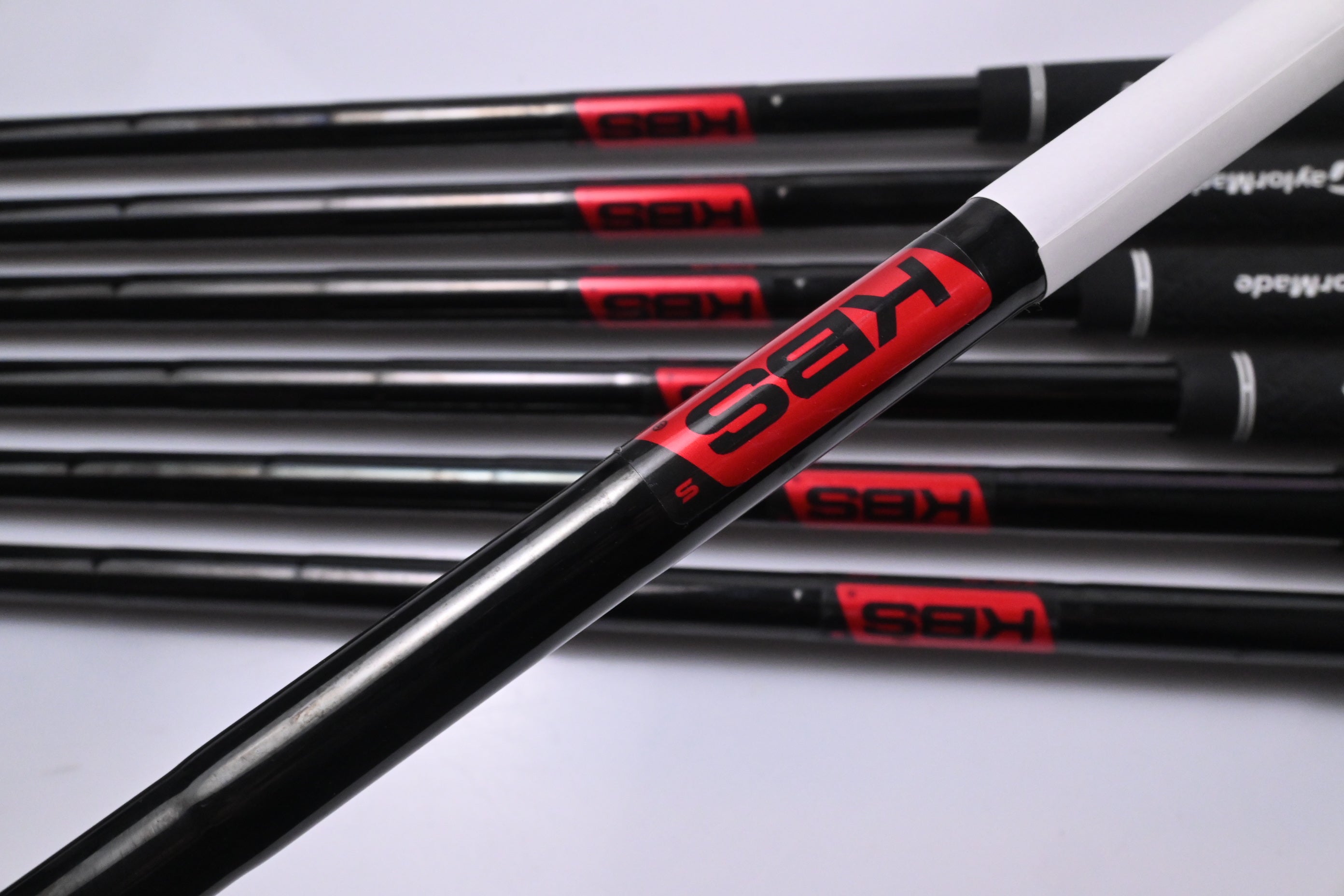 Taylormade P770 2023 Phantom Black Irons / 4-PW / Stiff Flex KBS Tour Shafts
