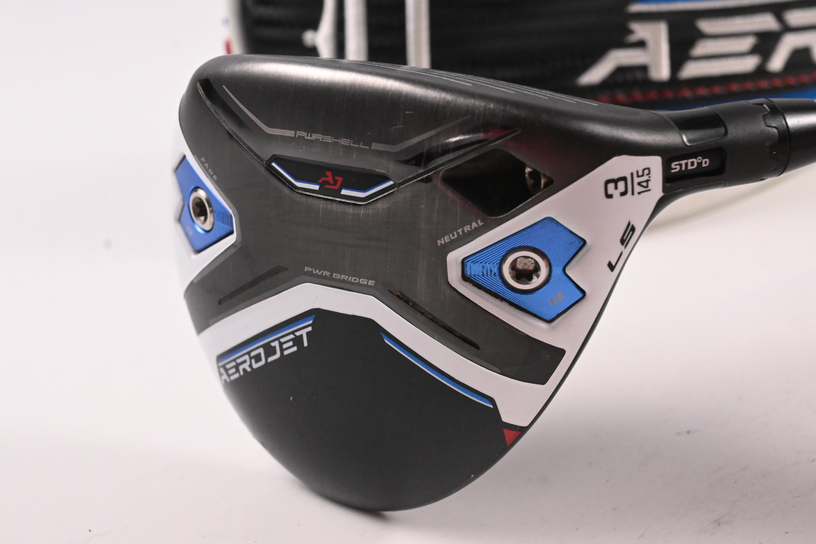 Cobra Aerojet LS #3 Wood / 14.5 Degree / Stiff Flex Kai'li White 70 Shaft