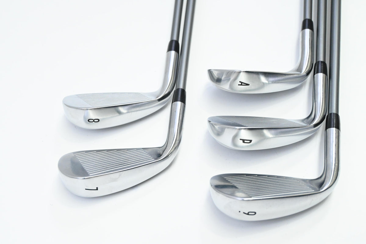 Callaway Quantum Max OS Irons / 7-PW+GW / Regular Flex Denali Frost Silver 60