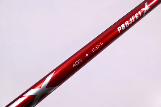 Project X VRTX Red 40 Driver Shaft / Senior Flex / Taylormade 2nd Gen