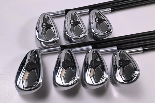 Taylormade Qi Max HL Irons / 6-PW+GW+SW / Senior Flex KBS Reax 50 Shafts