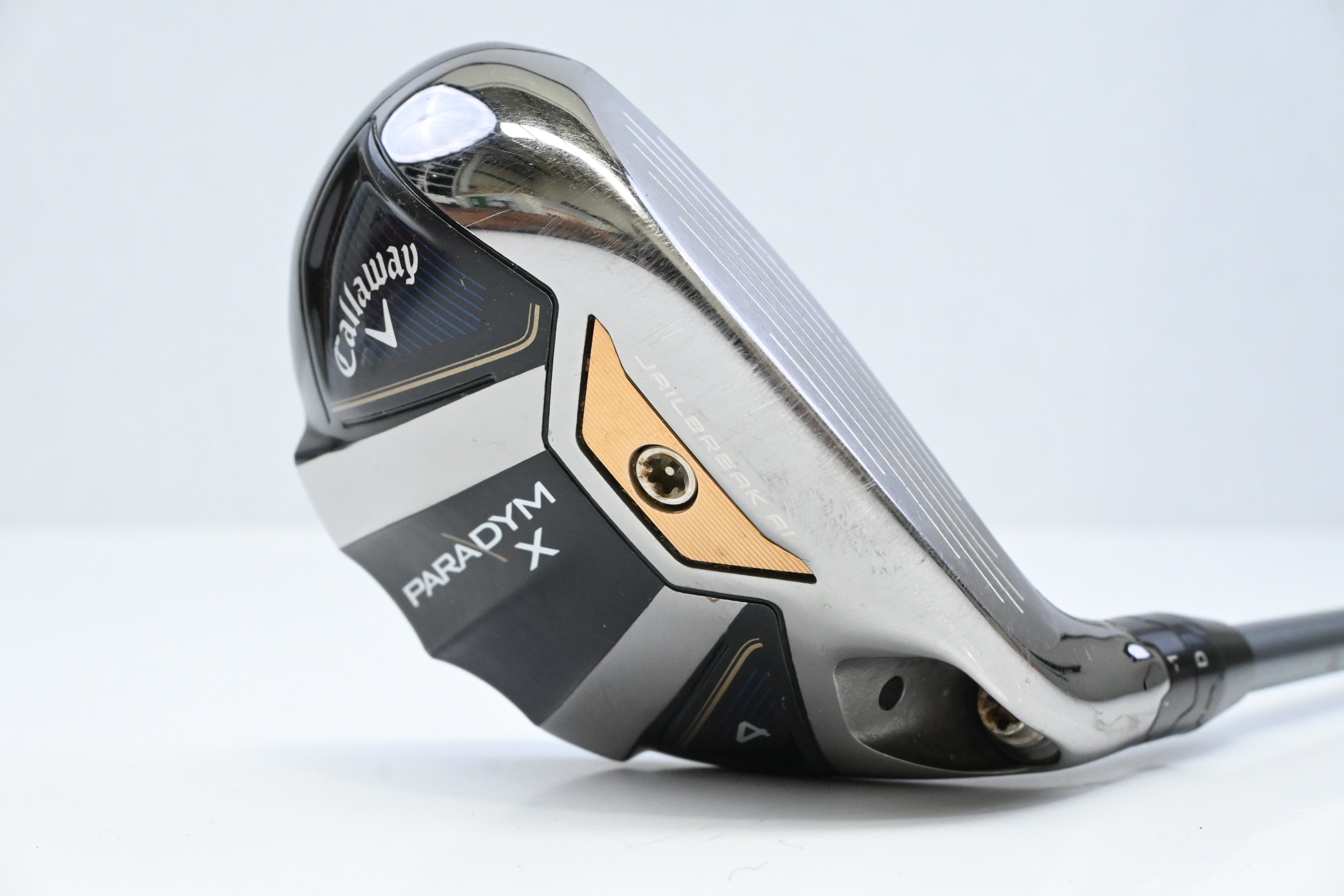 Callaway Paradym X #4 Hybrid / 21 Degree / Regular Flex HZRDUS Gen4 Silver 65