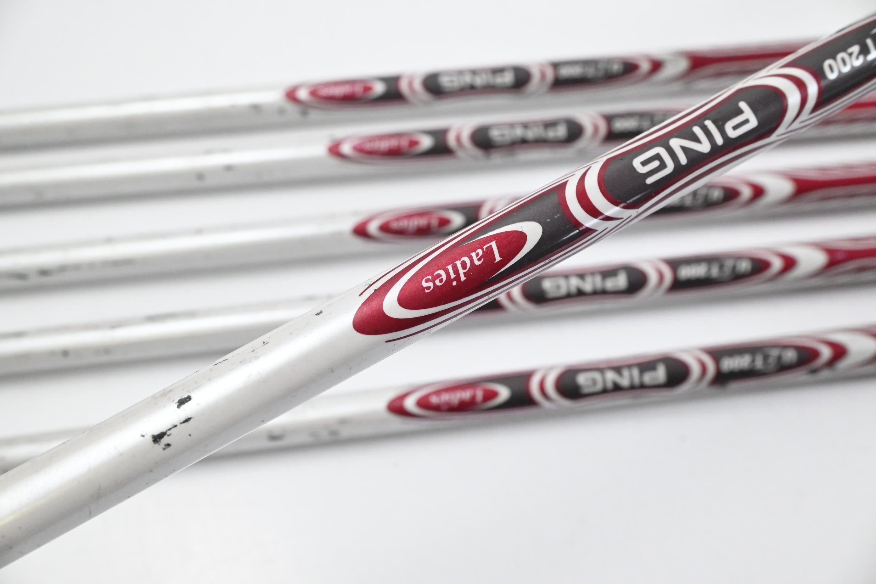 Ladies Ping Faith Hybrid Combo Irons / 5H+7-PW+SW / Red Dot / Ladies Flex Ping