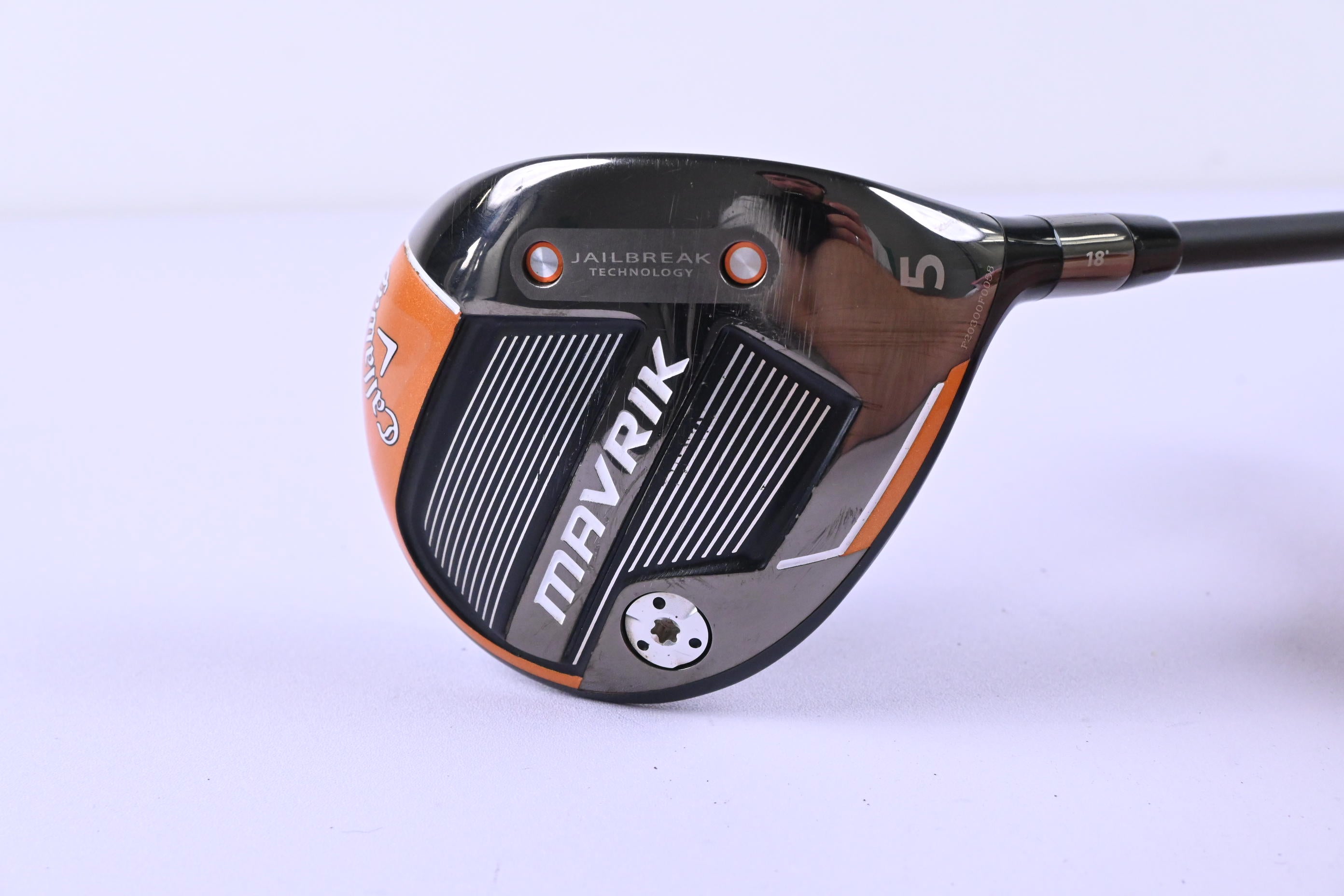 Callaway Mavrik #5 Wood / 18 Degree / Stiff Flex Aldila Rogue White 70 Shaft