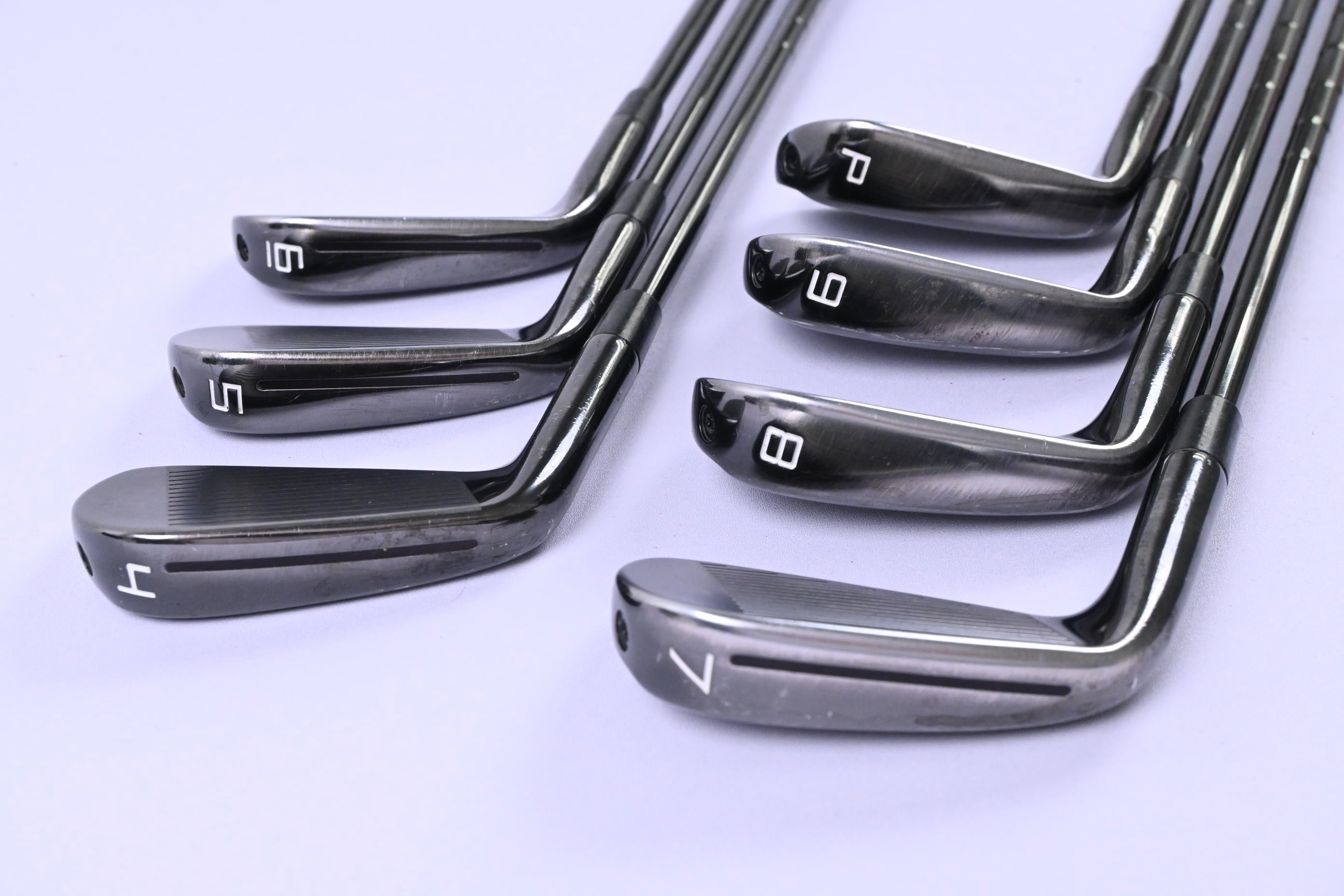 Taylormade P770 2023 Phantom Black Irons / 4-PW / Stiff Flex KBS Tour Shafts