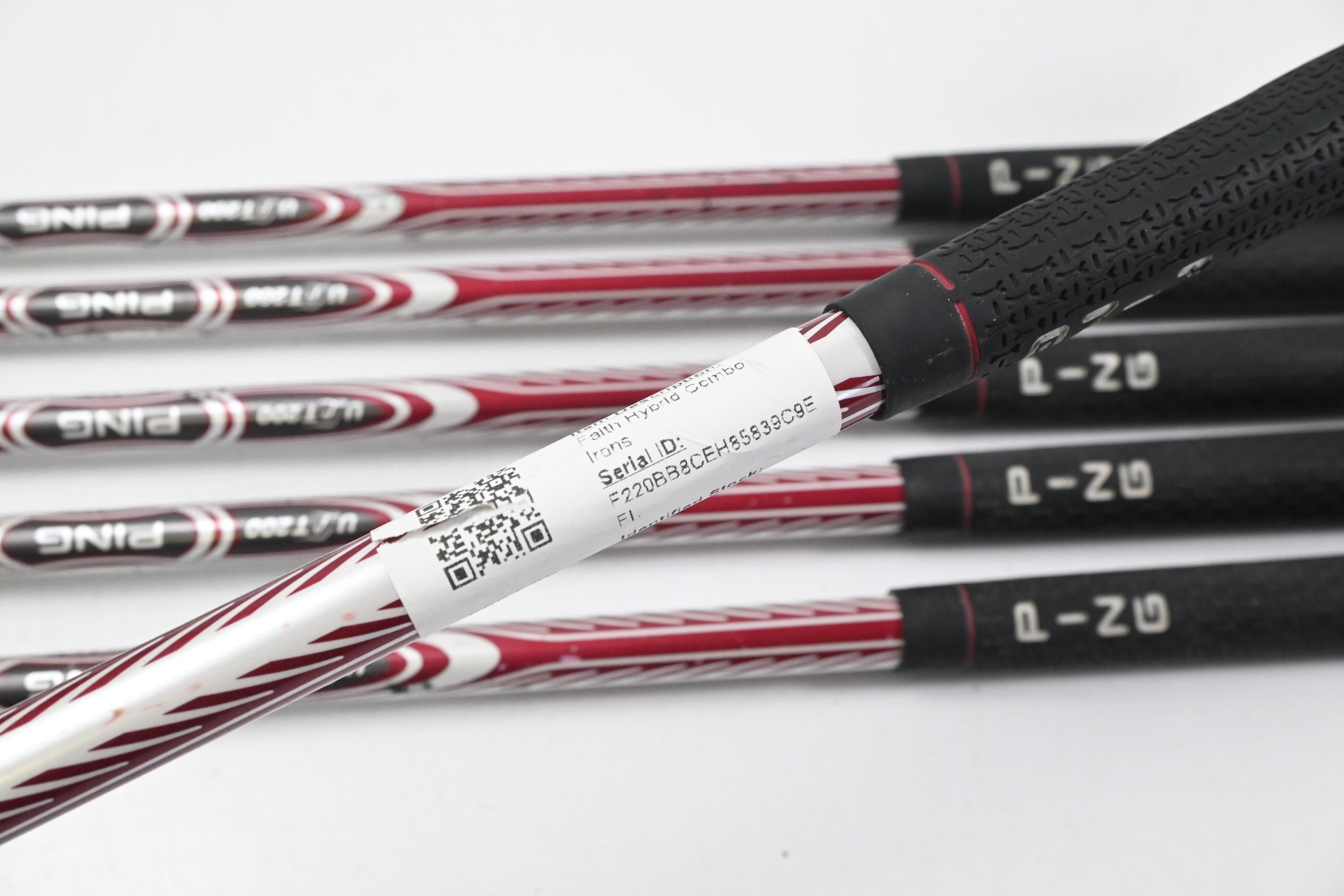 Ladies Ping Faith Hybrid Combo Irons / 5H+7-PW+SW / Red Dot / Ladies Flex Ping