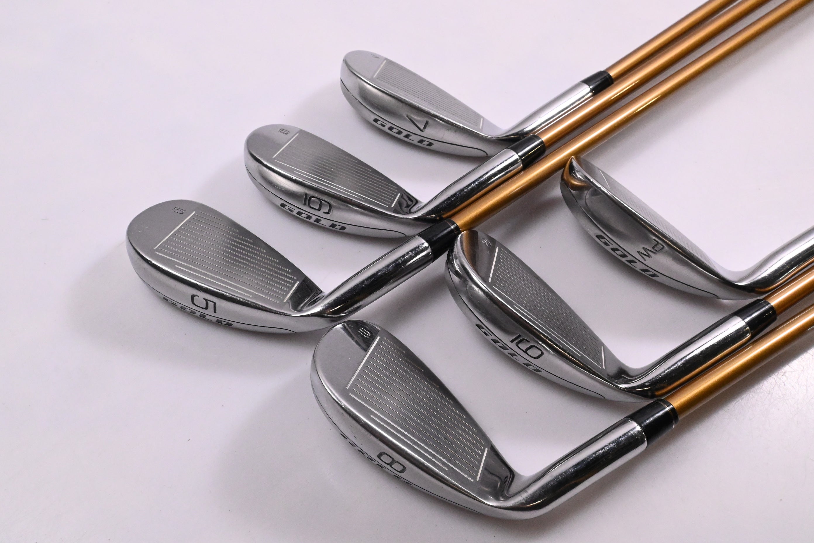 Benross GOLD Legend Irons / 5-PW / Senior Flex Aldila Gold Shafts