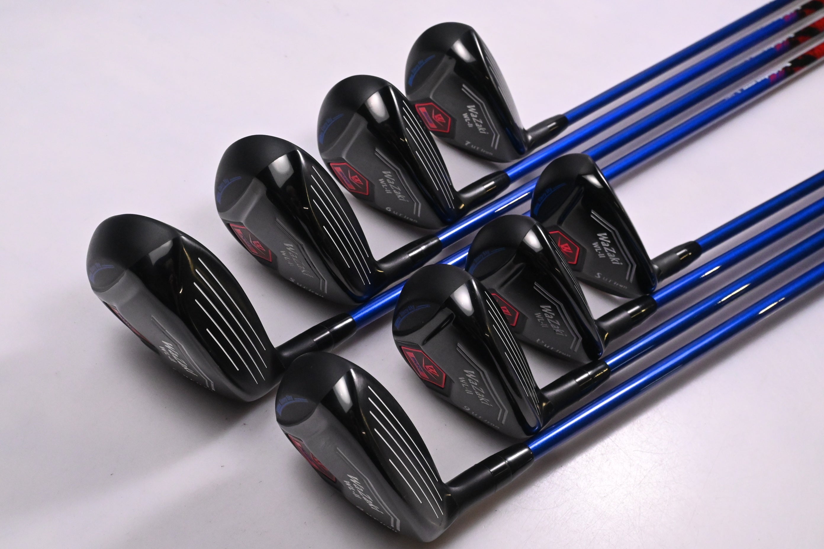 Wazaki WL-II Irons / 4-PW+SW / Senior Flex Bushikadna MWMF Shafts