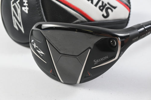 Srixon ZXi #4 Hybrid / 22 Degree / Stiff Flex HZRDUS Smoke Red RDX 60 Shaft