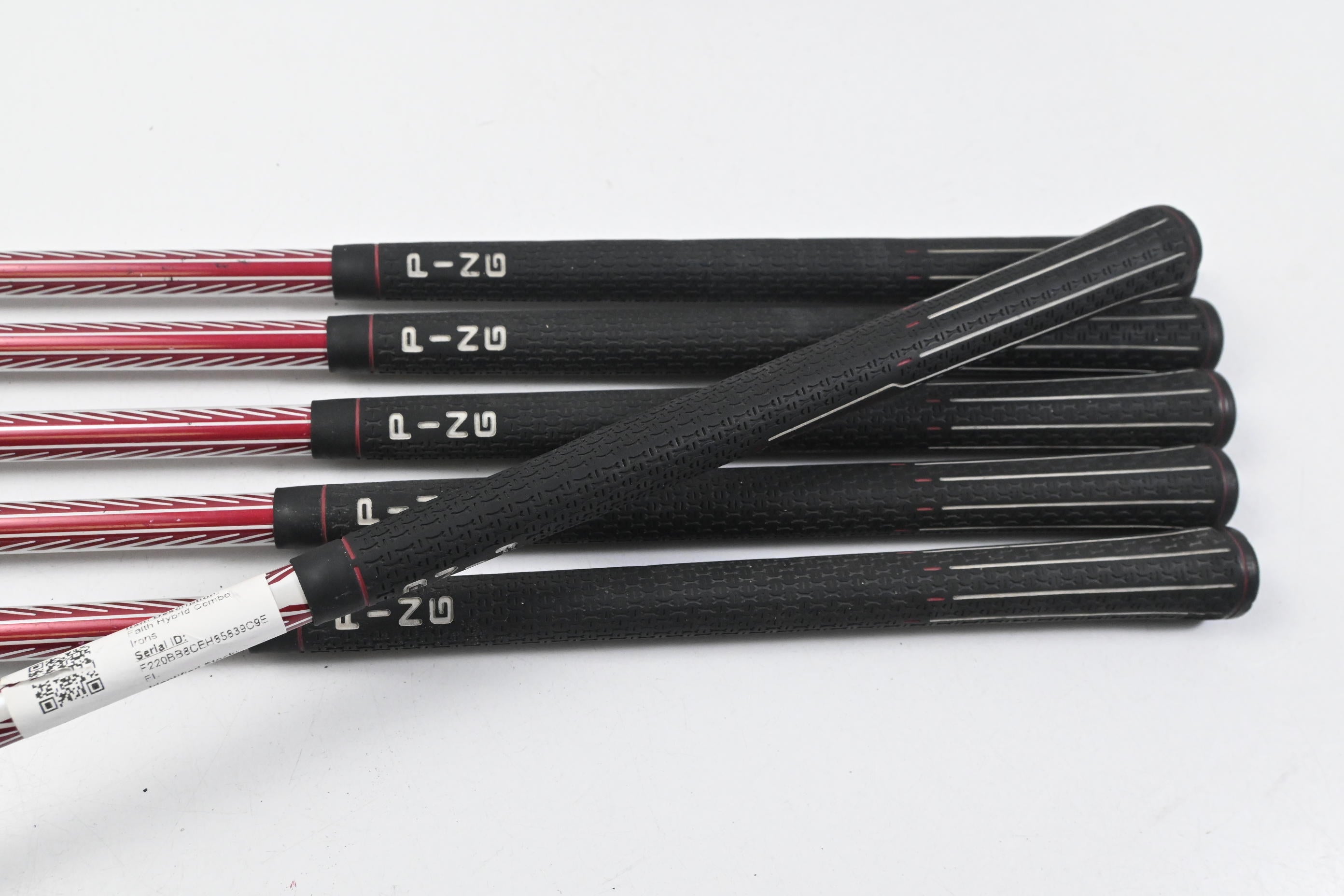 Ladies Ping Faith Hybrid Combo Irons / 5H+7-PW+SW / Red Dot / Ladies Flex Ping