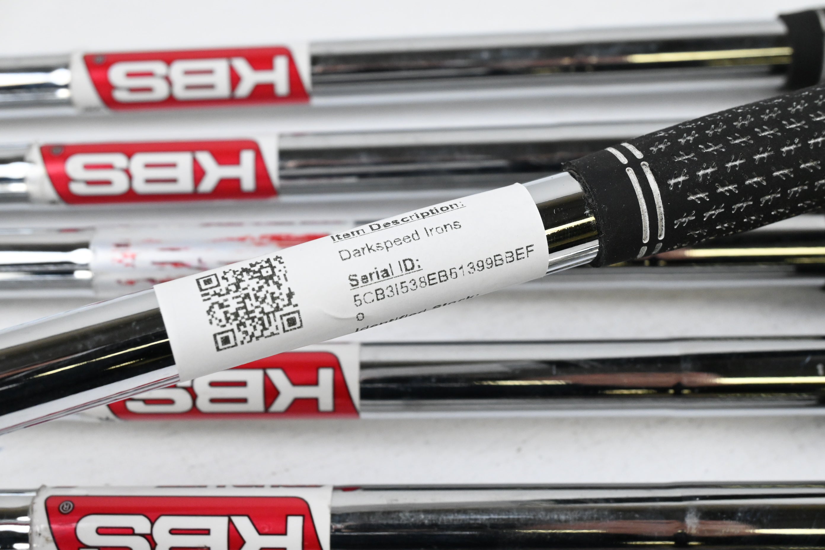 Cobra Darkspeed Irons / 4-PW / Stiff Flex KBS Tour Lite Shafts