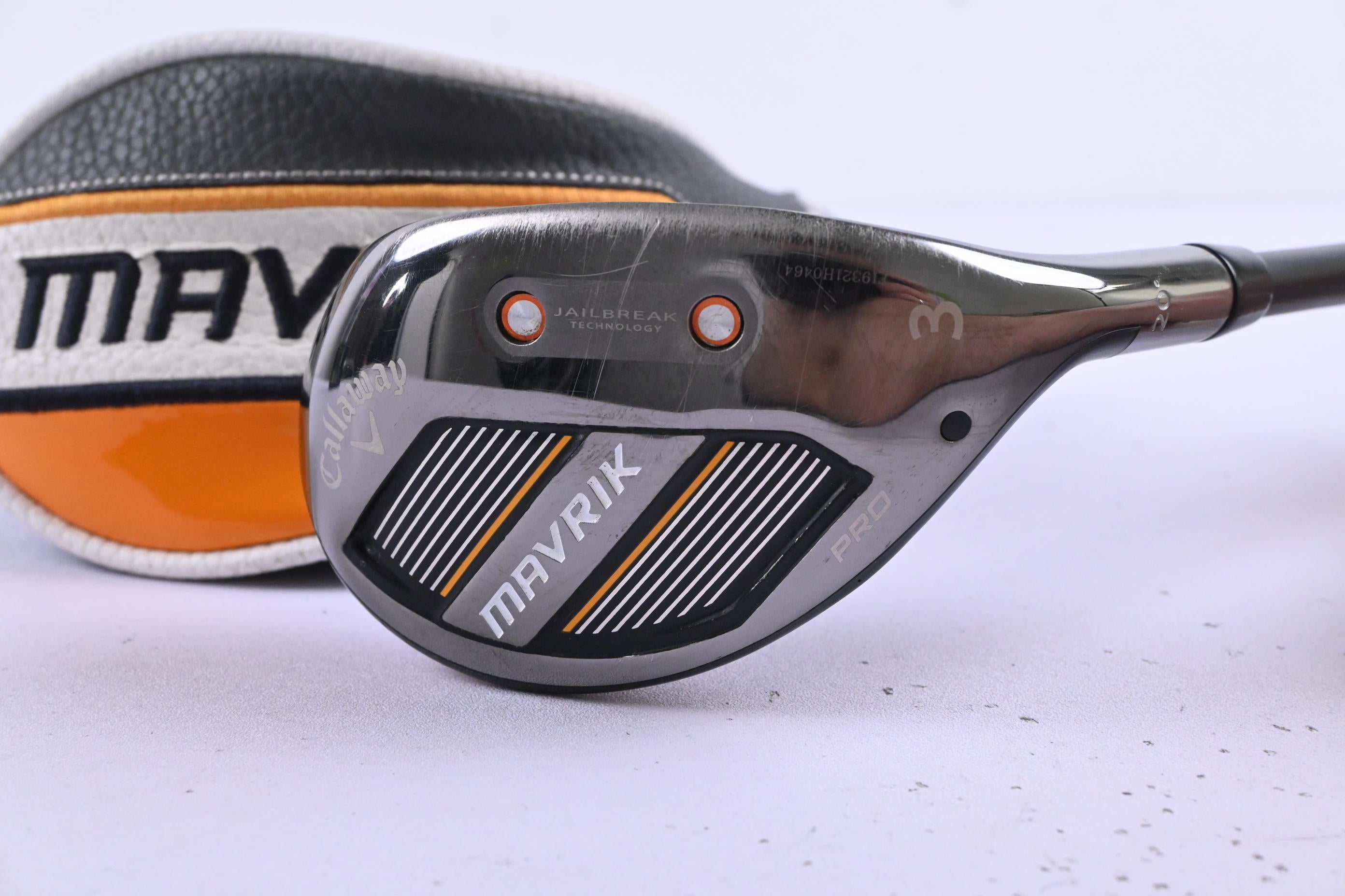 Callaway Mavrik Pro #3 Hybrid / 20 Degree / Stiff Flex KBS 80 Shaft
