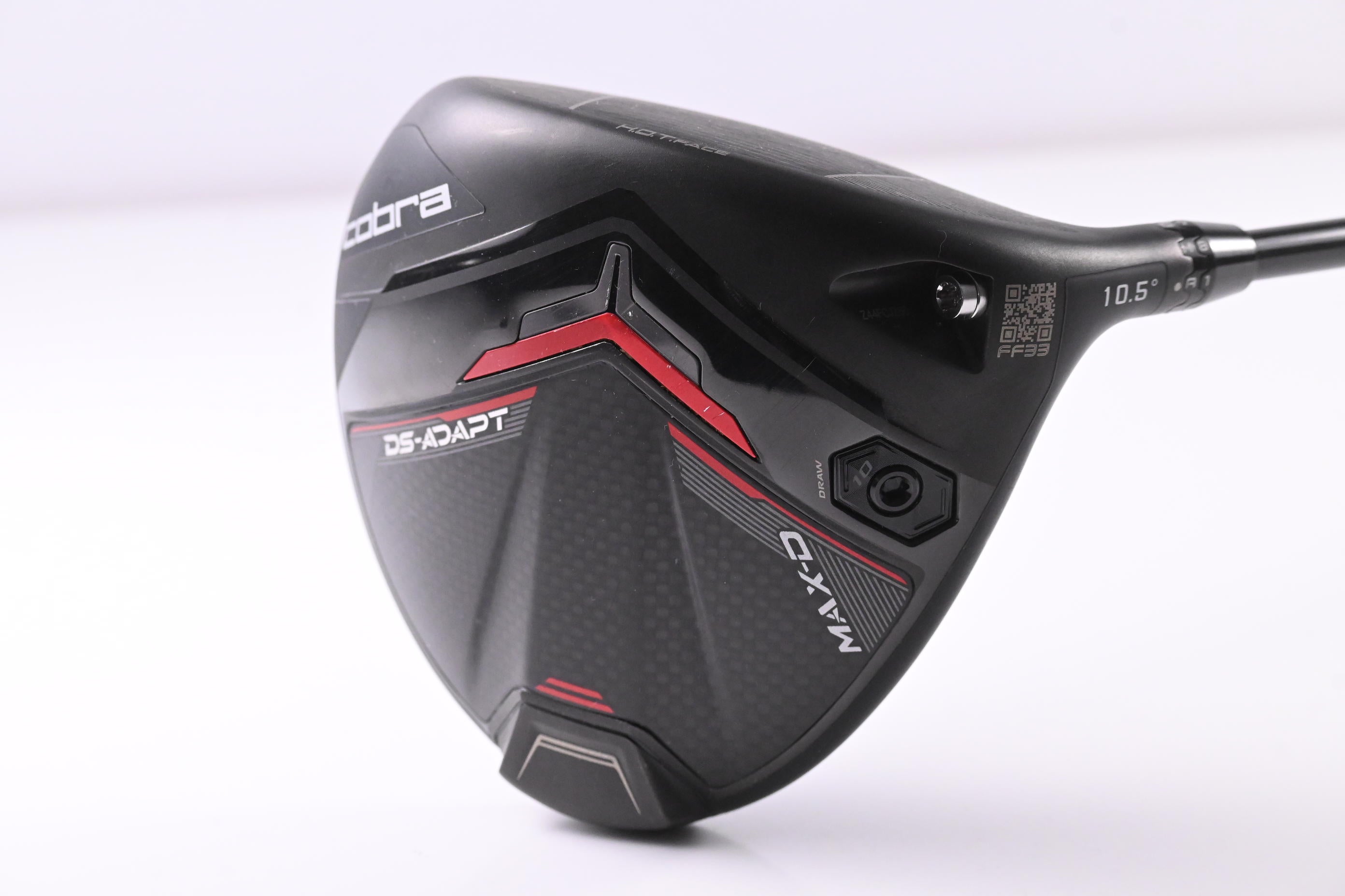 Cobra DS-Adapt MAX-D Driver / 10.5 Degree / Stiff Flex Denali Black 60 Shaft