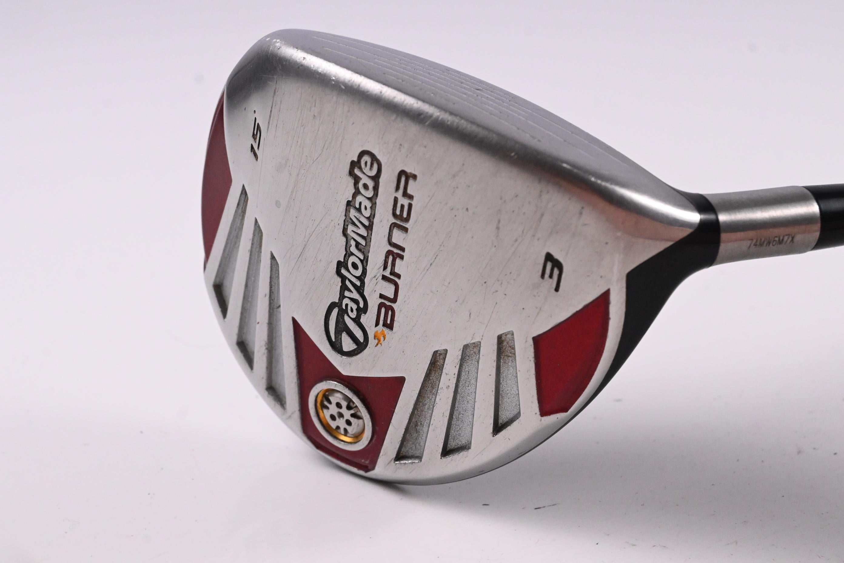 Taylormade Burner 2007 #3 Wood / 15 Degree / Regular Flex Taylormade Reax 50