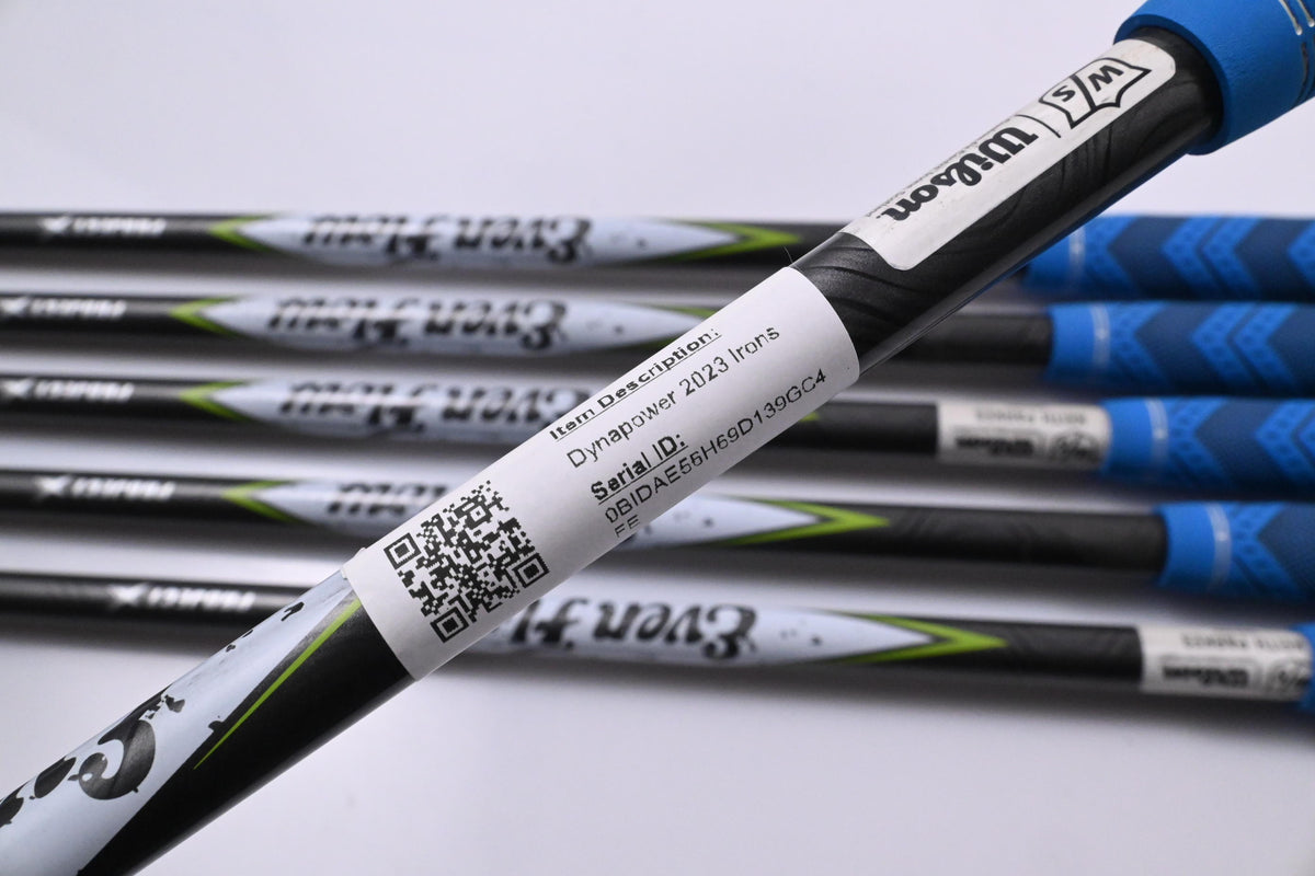 Wilson Dynapower 2023 Irons / 5-PW / Senior Flex Evenflow 55 Shafts