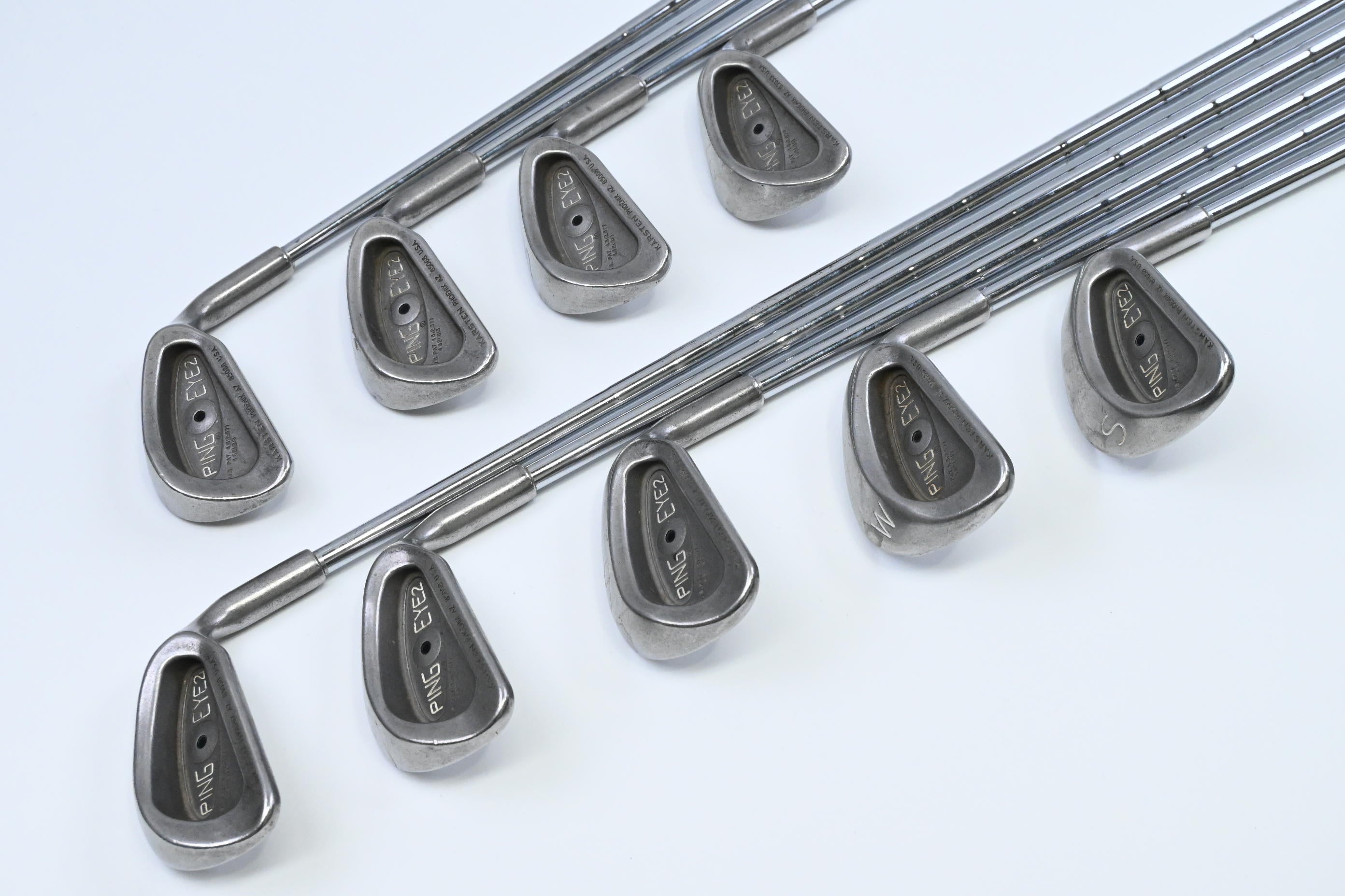 Ping Eye 2 Irons / 3-PW+SW / Black Dot / Stiff Flex Ping ZZ HTE Shaft