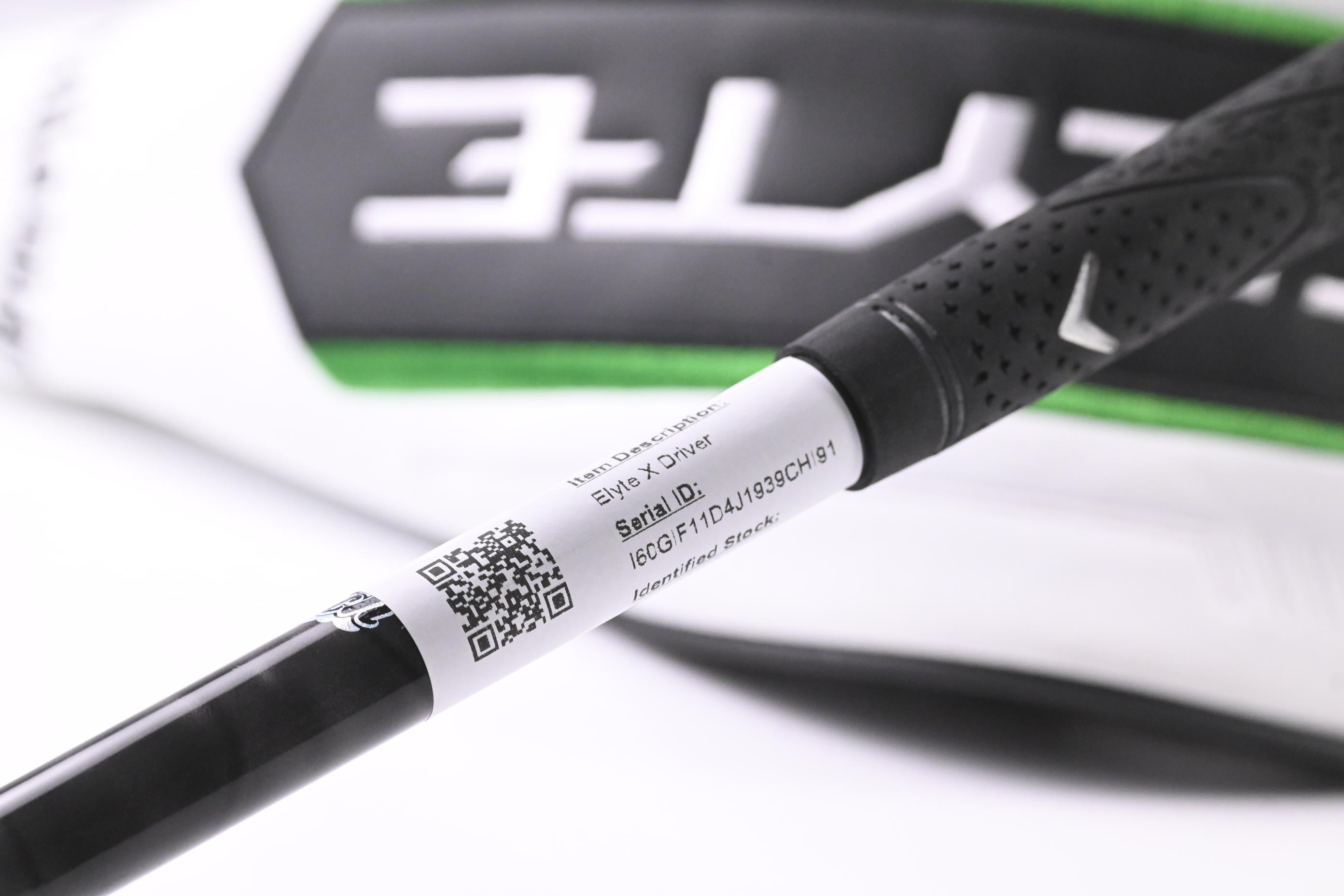 Callaway Elyte X Driver / 10.5 Degree / Stiff Flex EvenFlow Riptide 50 Shaft