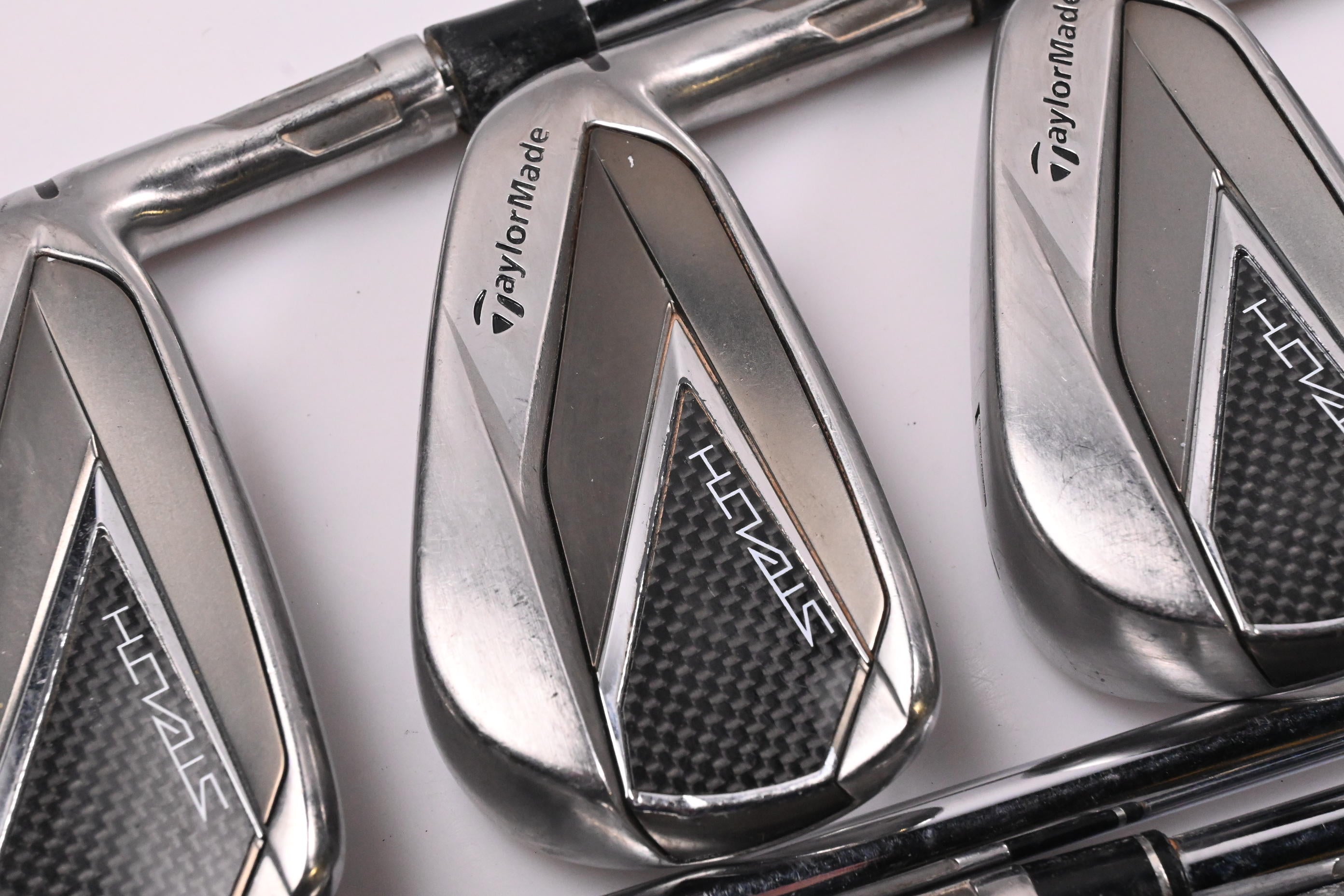 Taylormade Stealth Irons / 5-PW+SW / Stiff Flex KBS MAX 80 Shafts