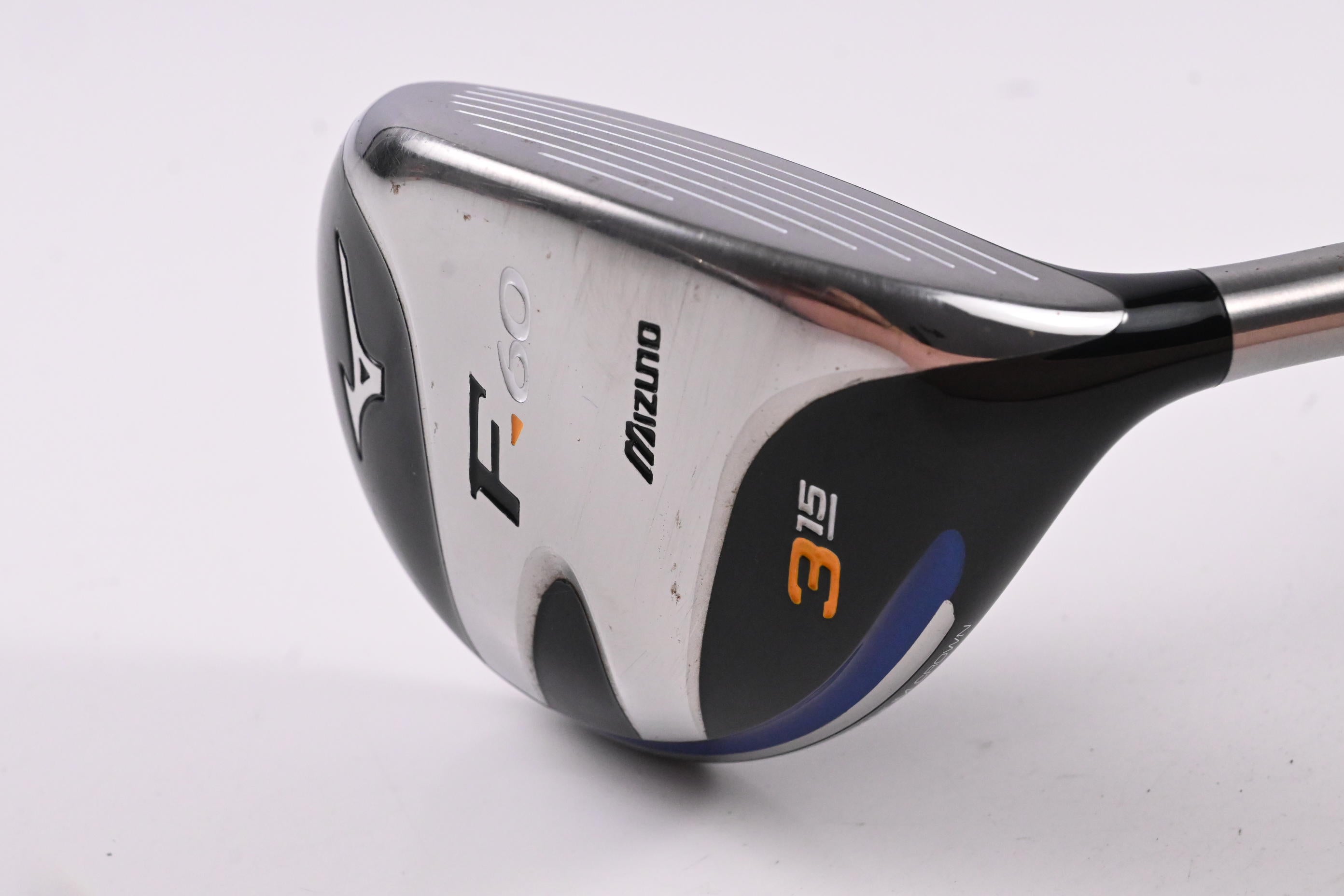 Mizuno F-60 #3 Wood / 15 Degree / Regular Flex Mizuno Exsar FS3 70 Shaft
