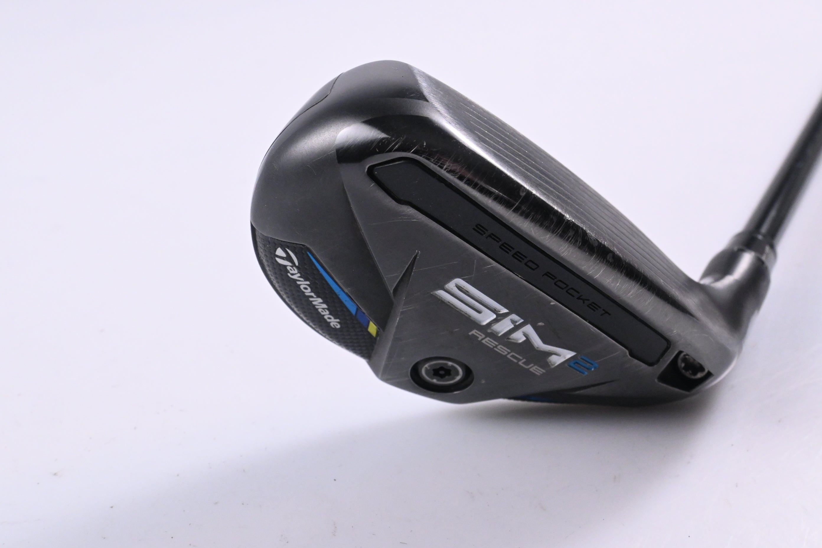 Taylormade SIM2 #3 Hybrid / 19.5 Degree / Stiff Flex Tensei AV Raw Blue 80 Shaft