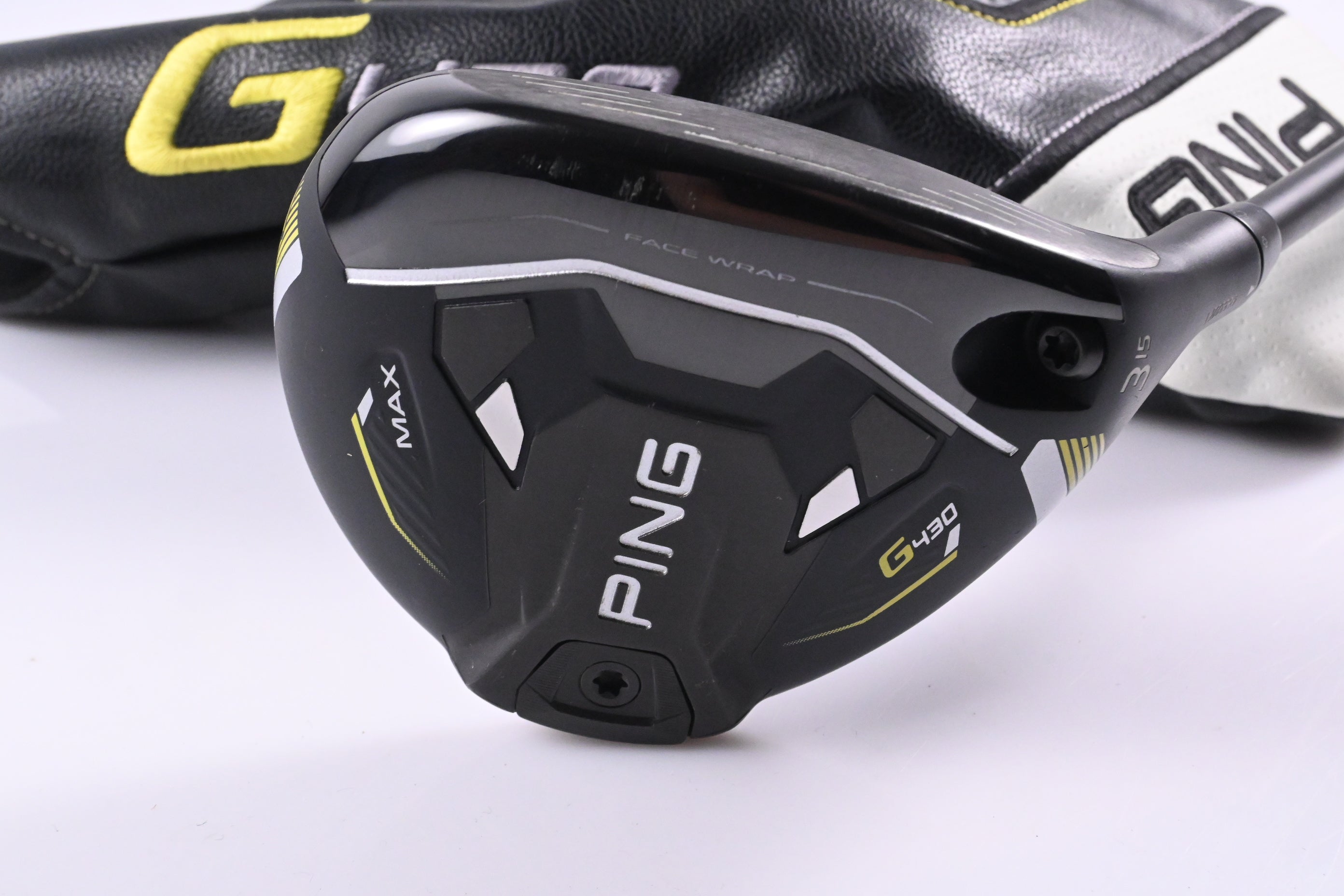 Ping G430 Max #3 Wood / 15 Degree / Stiff Flex Ping ALTA CB Black 65 Shaft