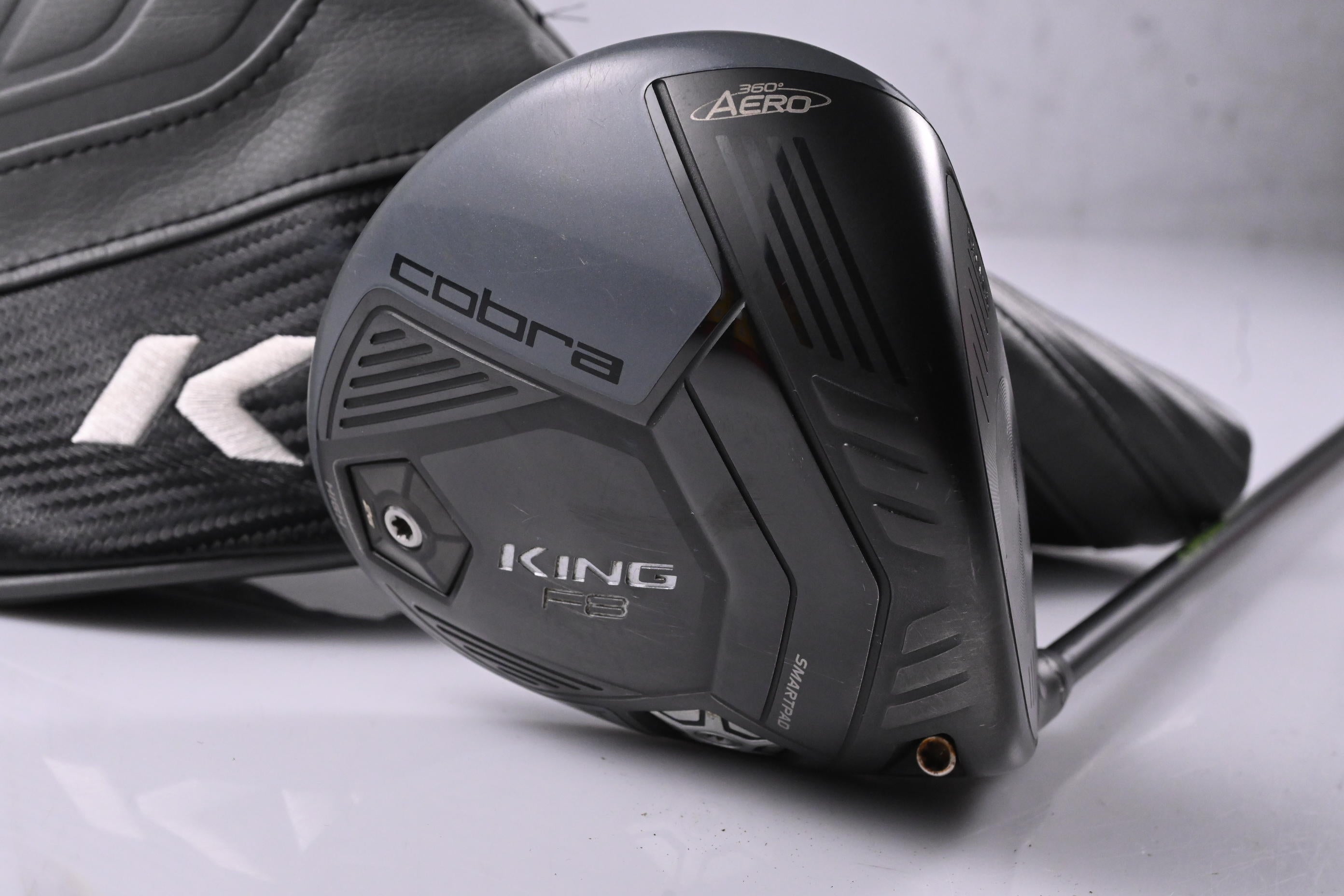 Cobra King F8 Driver / 9-12 Degree / Stiff Flex Aldila NV 65 Shaft