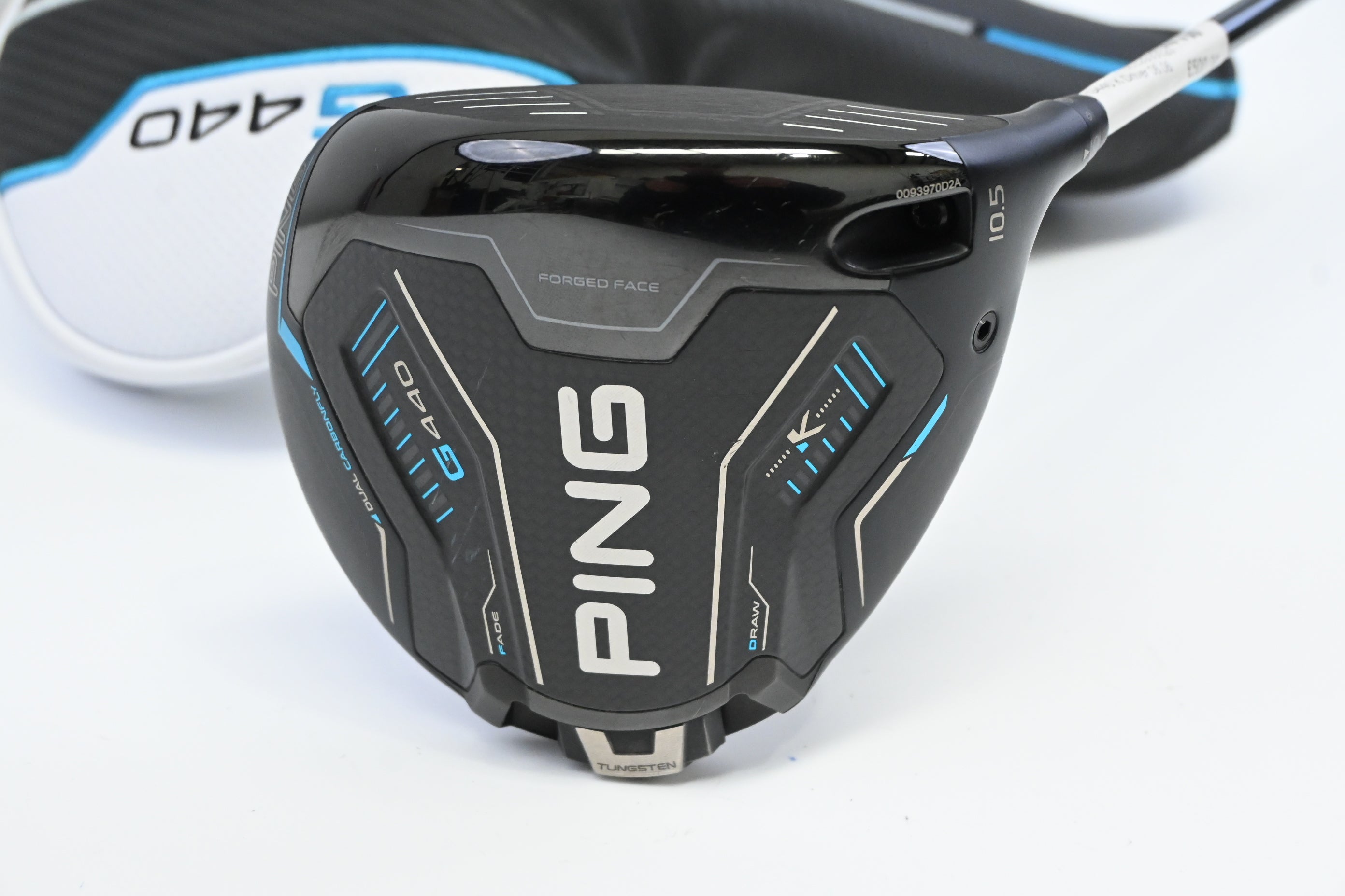 Ping G440 K Driver / 10.5 Degree / Stiff Flex Ping Tour 2.0 Black 65 Shaft
