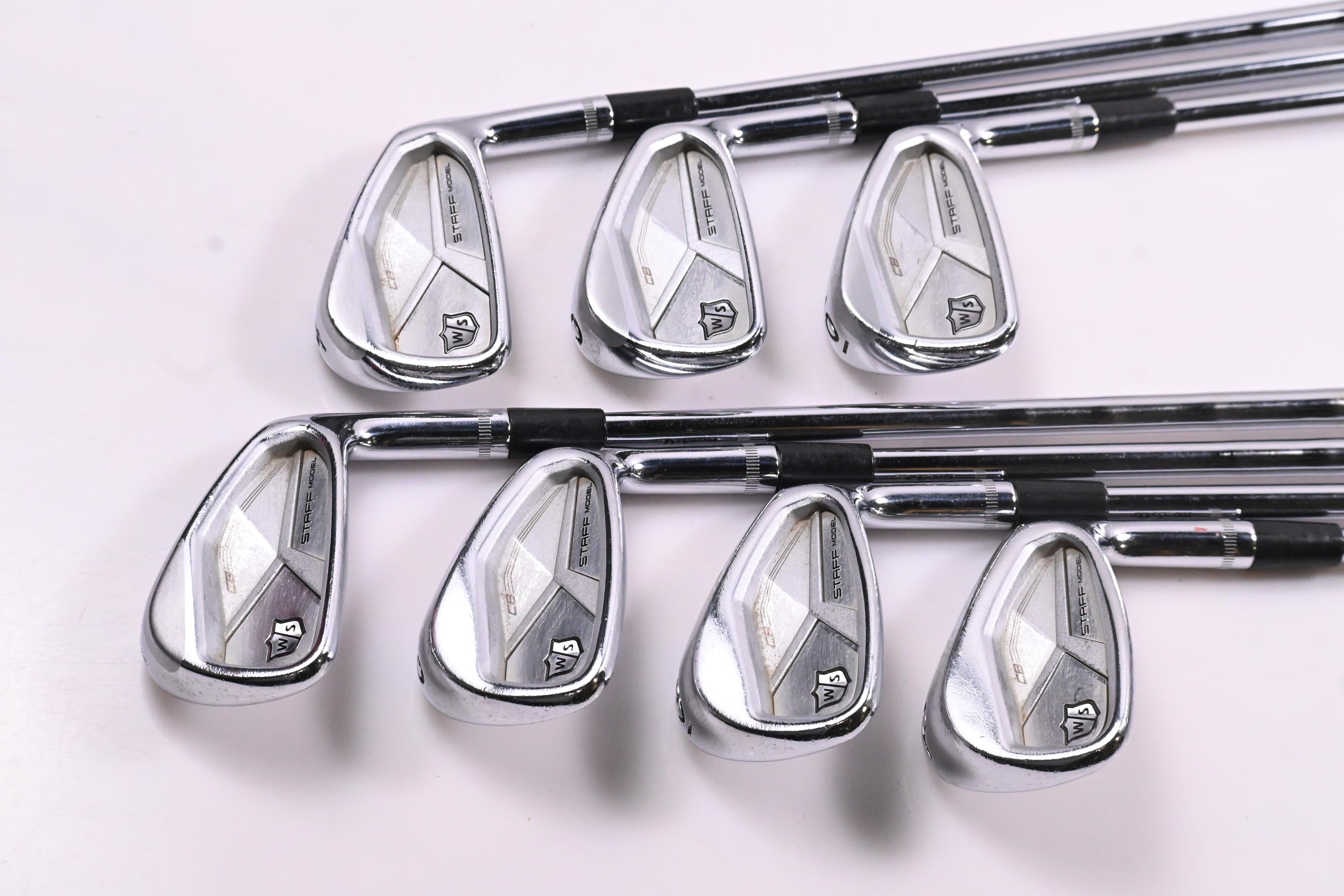 Wilson Staff Model CB 2019 Irons / 4-PW / Stiff Flex KBS $-Taper Lite 100 Shafts