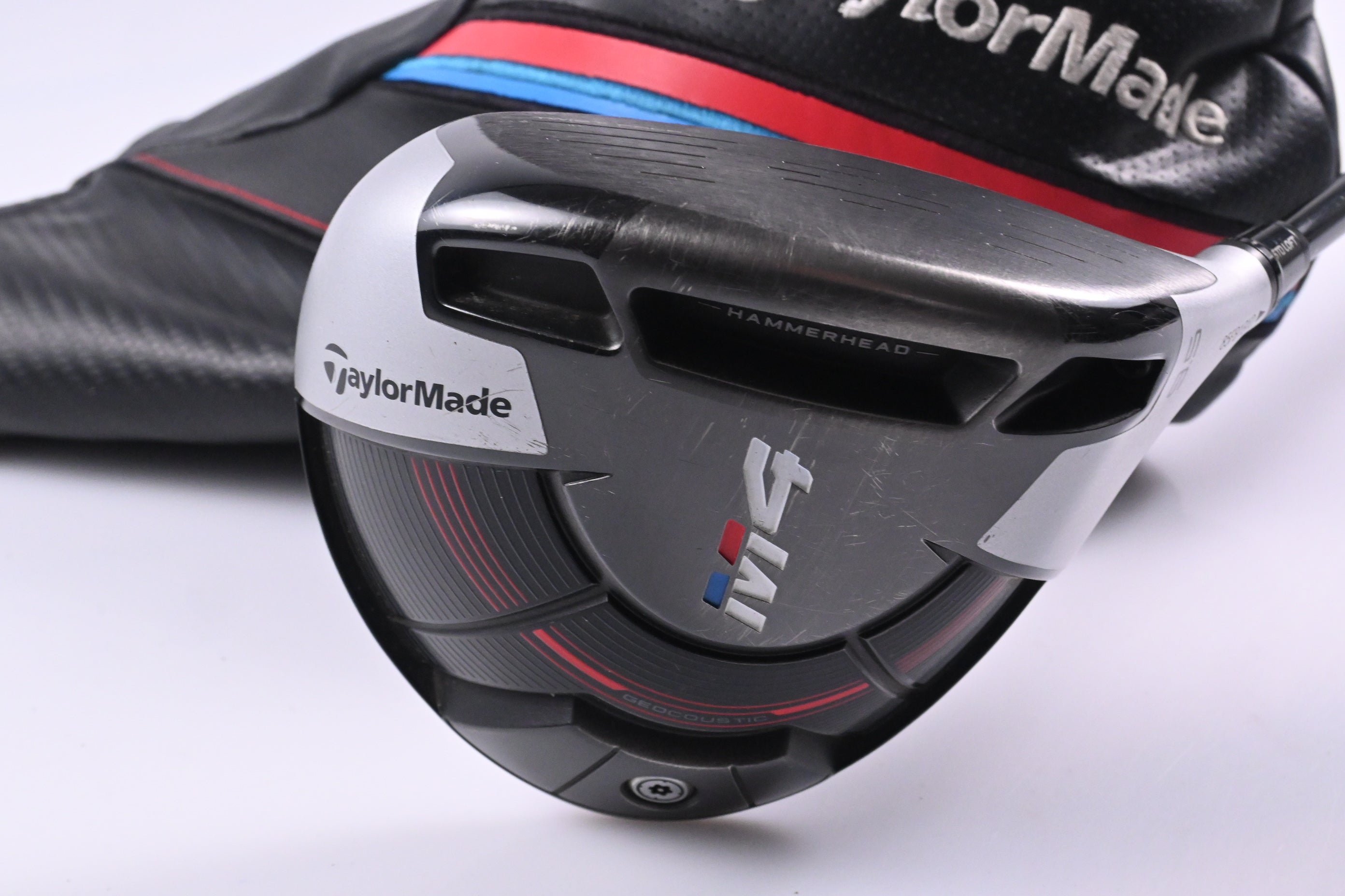 Taylormade M4 Driver / 9.5 Degree / Regular Flex Fujikura Atmos Orange 5 Shaft