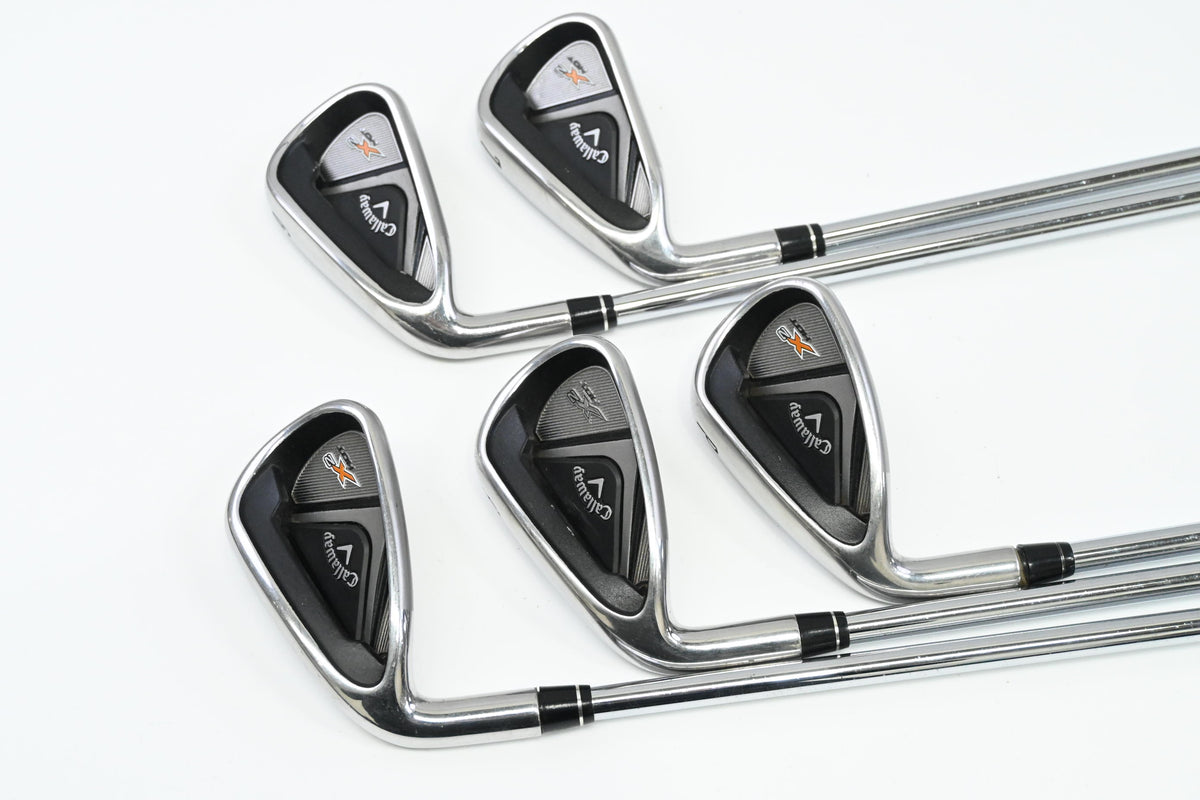 Left Hand Callaway X2 Hot Irons / 6-PW / Regular Flex XP 95 R300