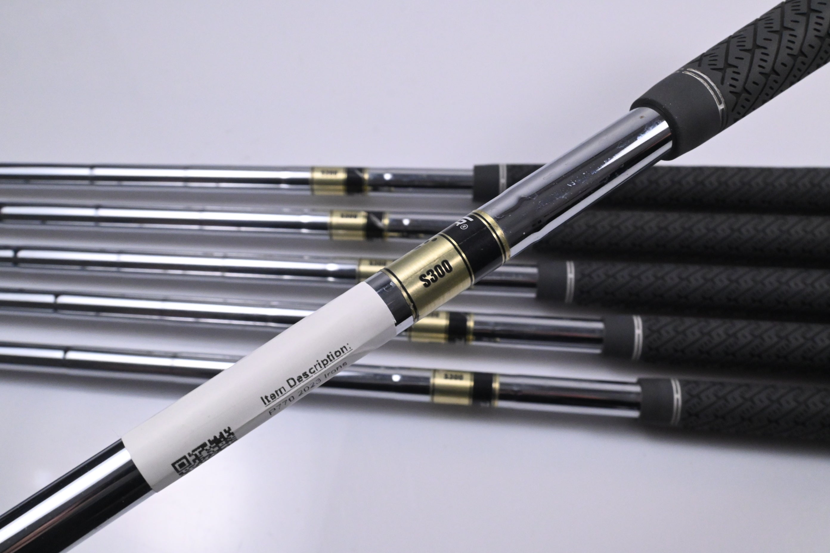 Taylormade P770 2023 Irons / 4-9i / Stiff Flex Dynamic Gold S300 Shafts