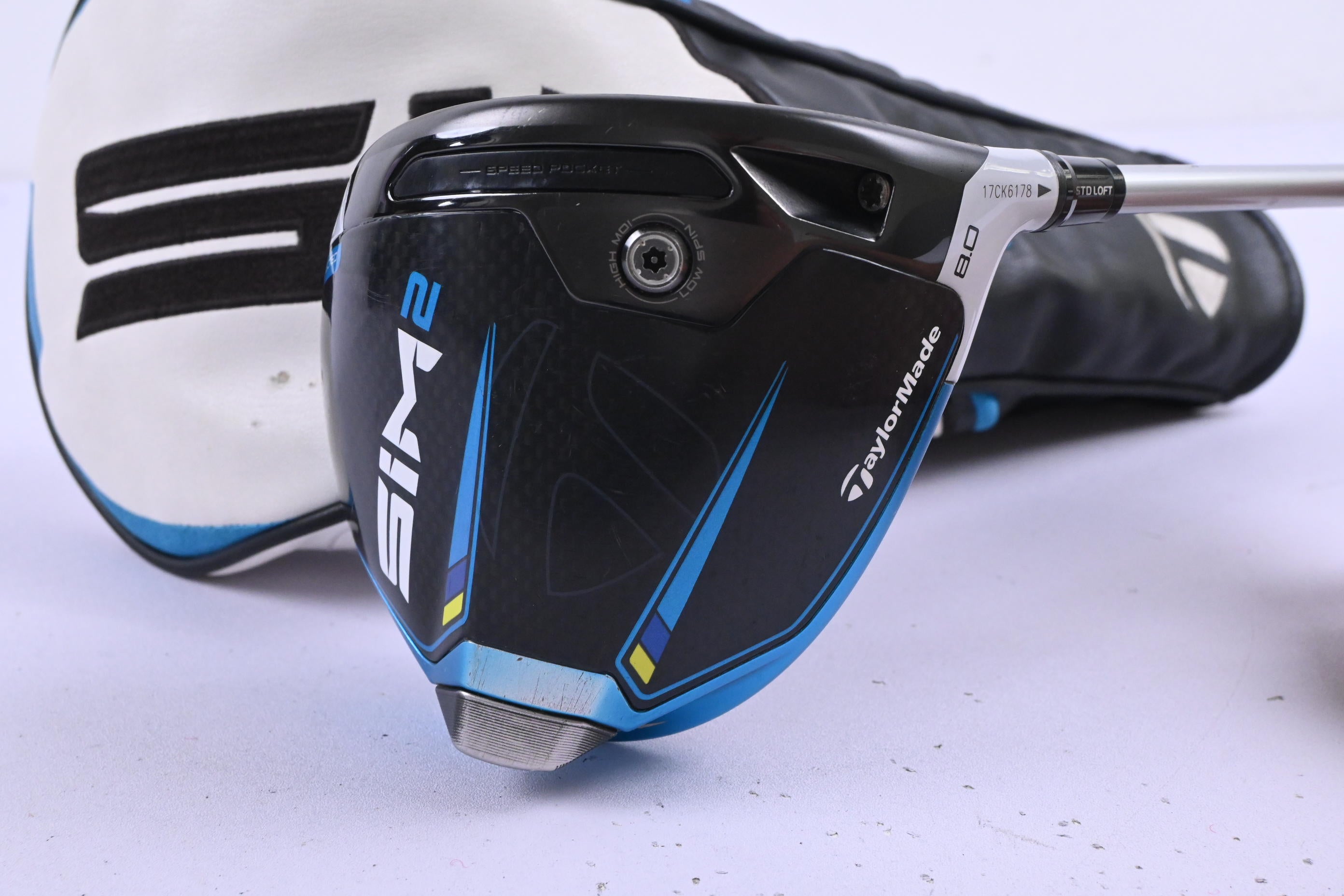 Taylormade SIM2 Driver / 8 Degree / Stiff Flex Tensei CK Red 60 Shaft
