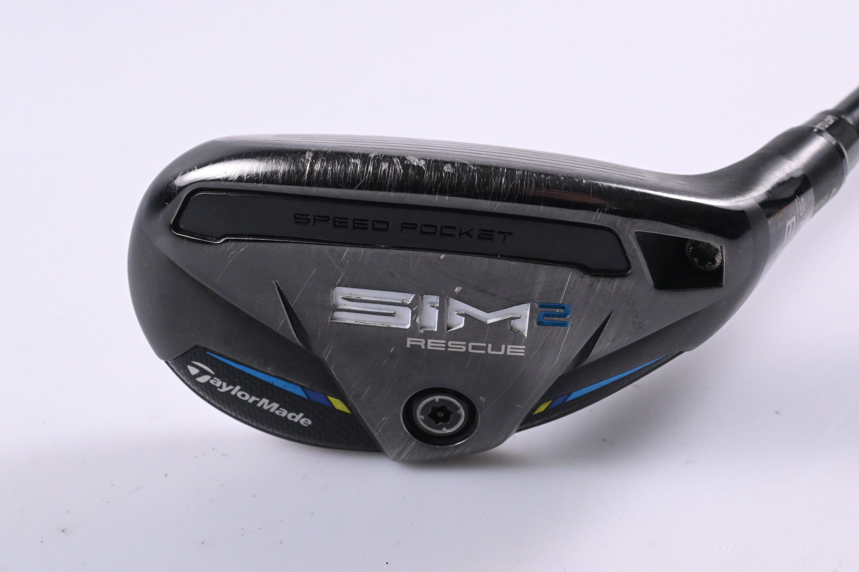 Taylormade SIM2 #3 Hybrid / 19.5 Degree / Stiff Flex Tensei AV Raw Blue 80 Shaft