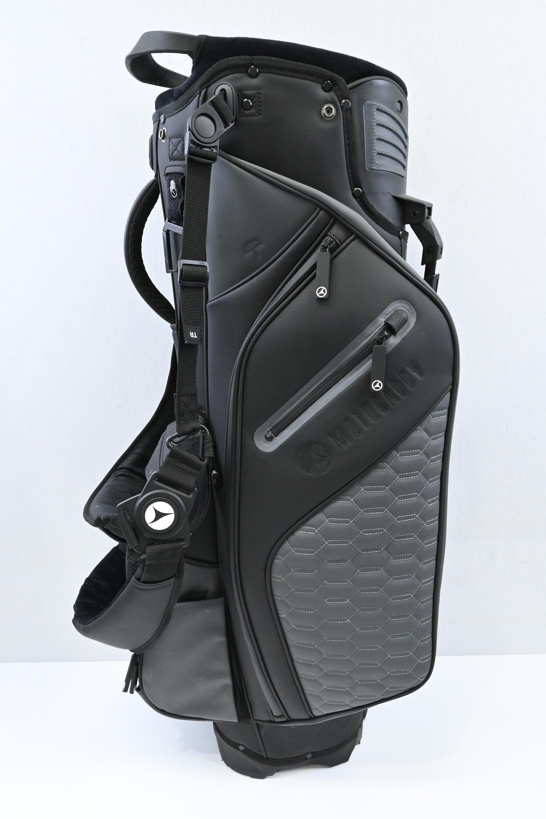 Motocaddy Elite Flex Stand Bag / 14-Way / Black, Grey