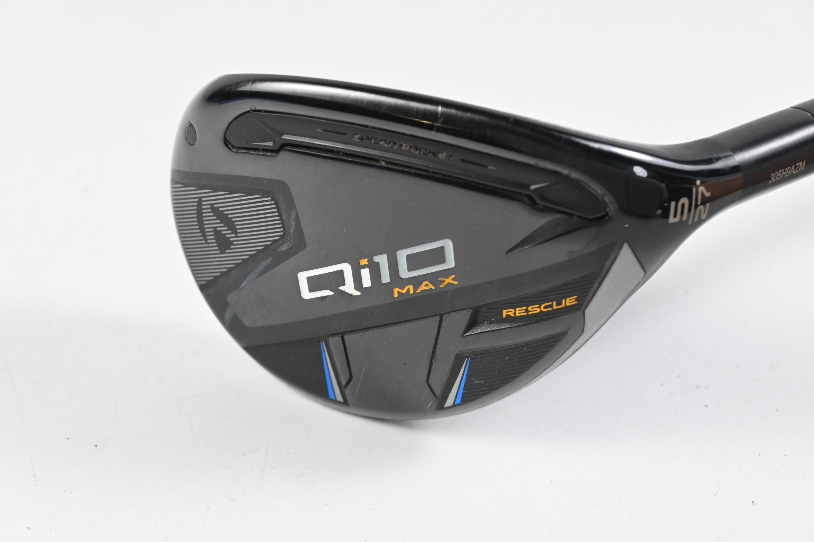 Ladies Taylormade Qi10 Max #5 Hybrid / 27 Degree / Ladies Fujikura Speeder NX 40