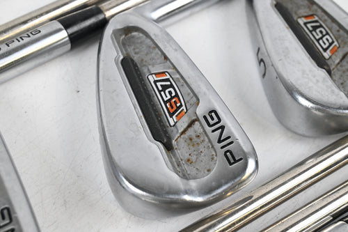 Ping S57 Irons / 2-9i / Black Dot / Stiff Flex Black Gold Shafts