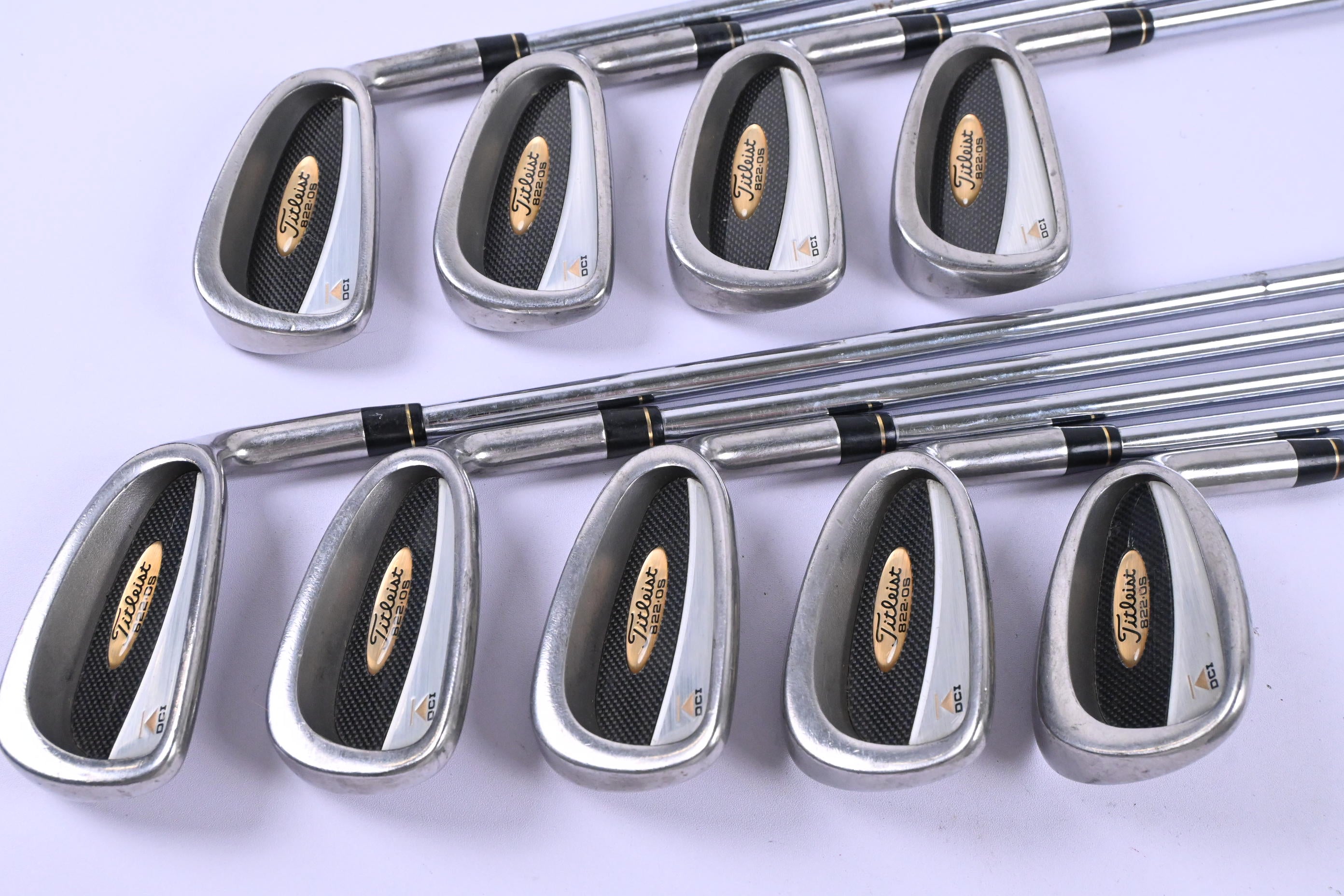 Titleist DCI 822 Irons / 3-PW+SW / Regular Flex N.S.PRO 950 Shafts